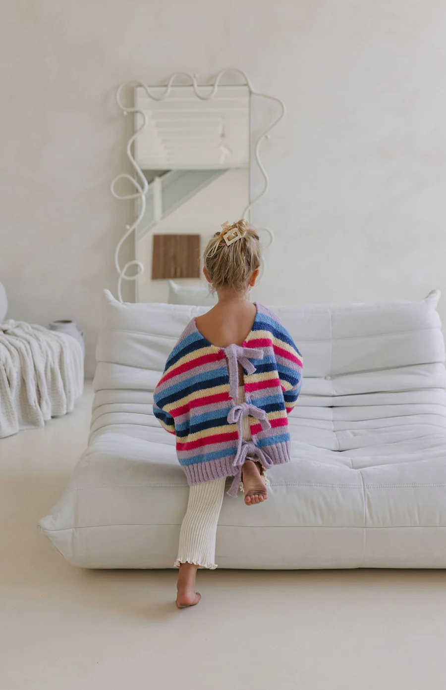 AGNES TIE BACK KNIT - HAVANA - Image 4