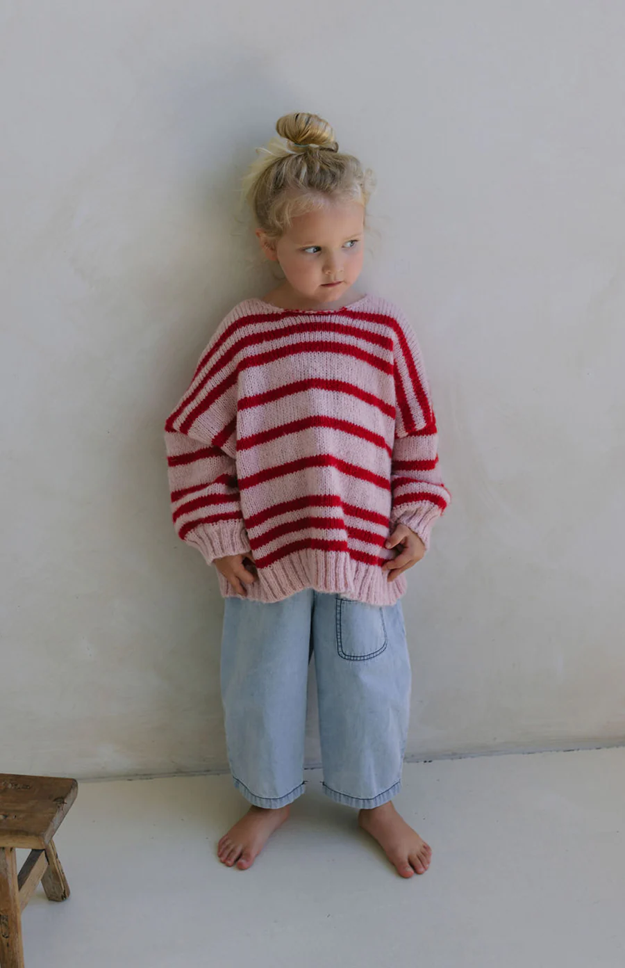 AGNES TIE BACK KNIT - POPPY - Image 3