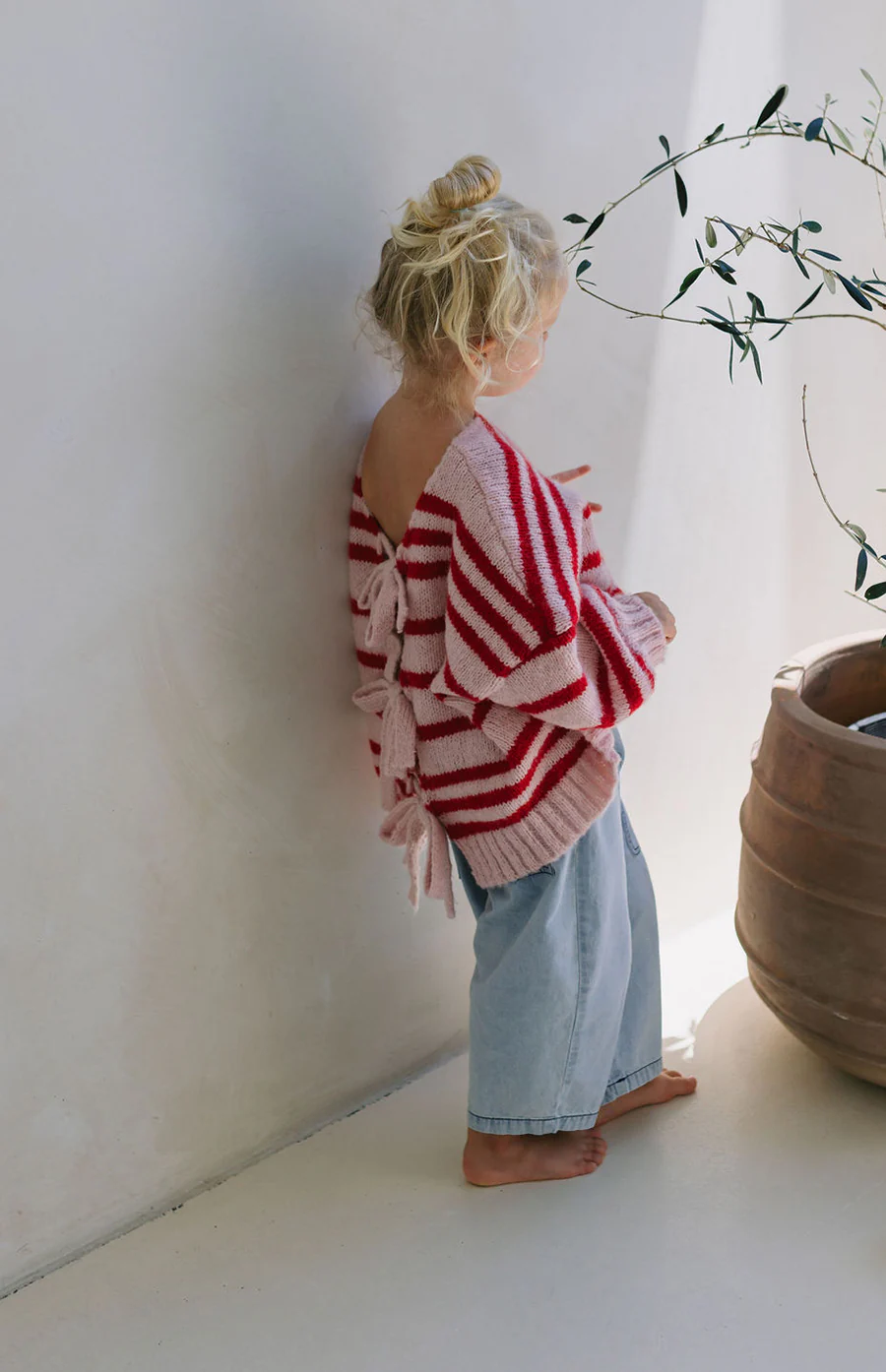 AGNES TIE BACK KNIT - POPPY - Image 4