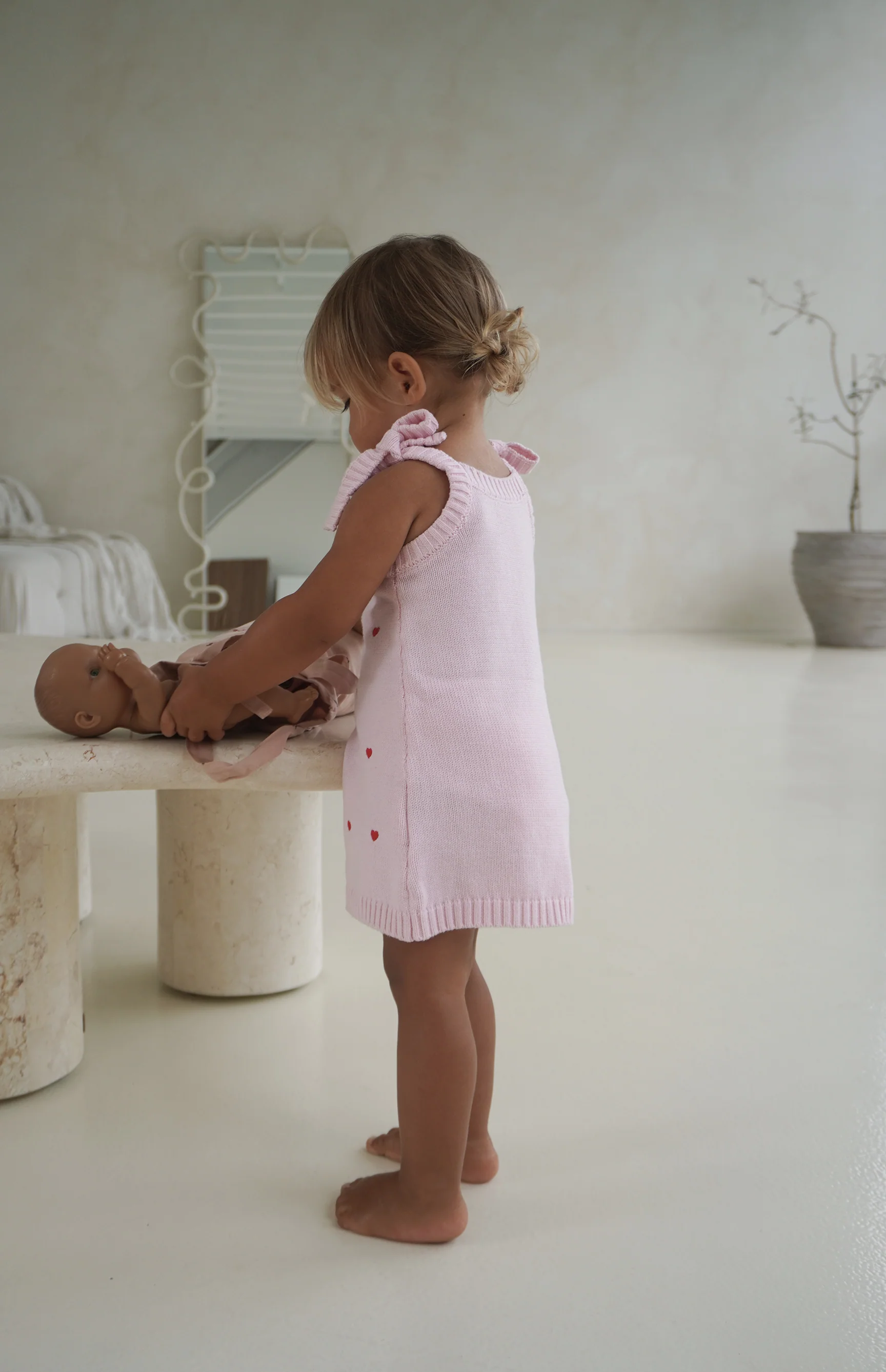 AMOUR KNIT TIE DRESS - Image 7