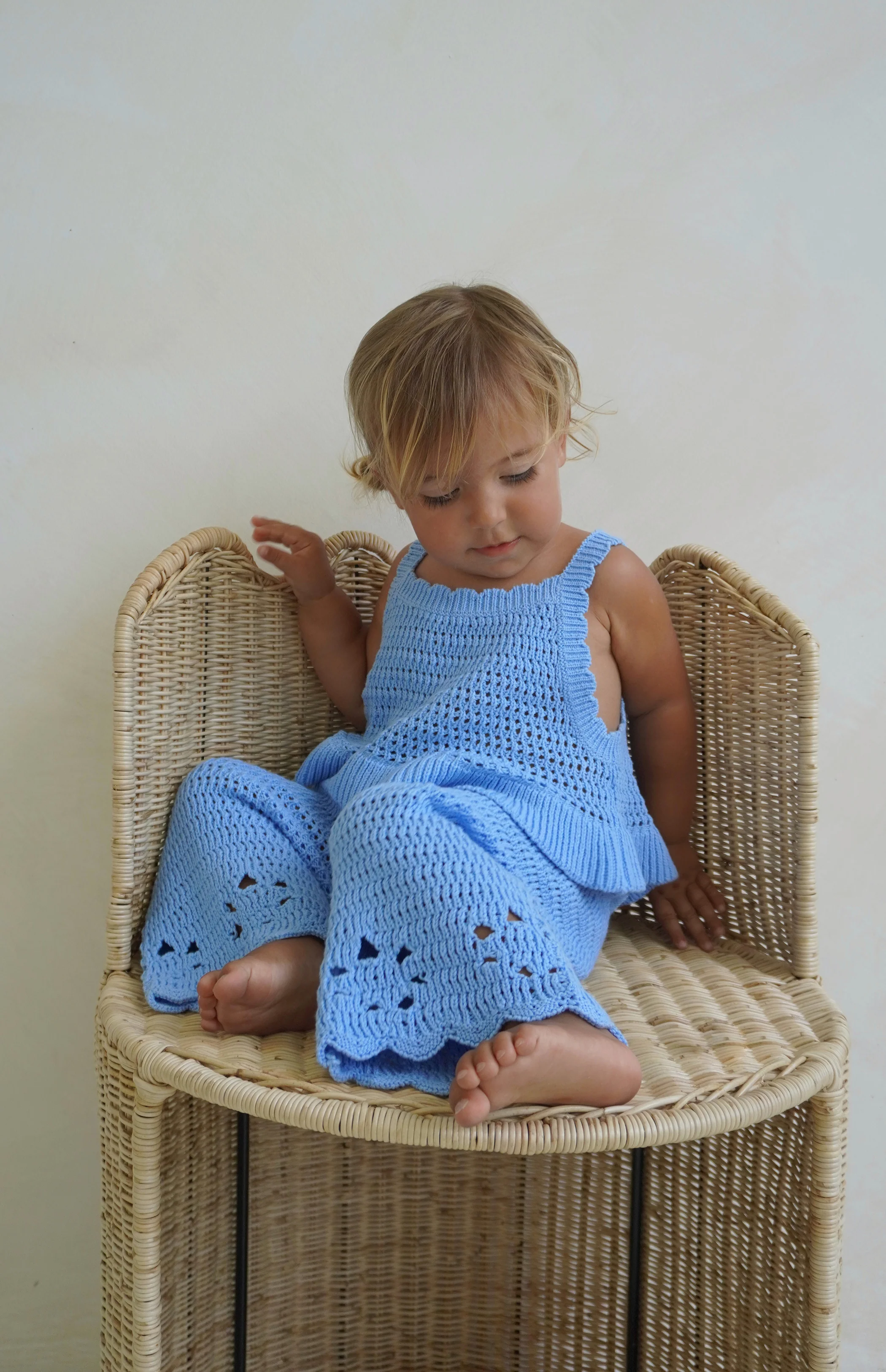 AVA CROCHET PANT - AZURE - Image 2
