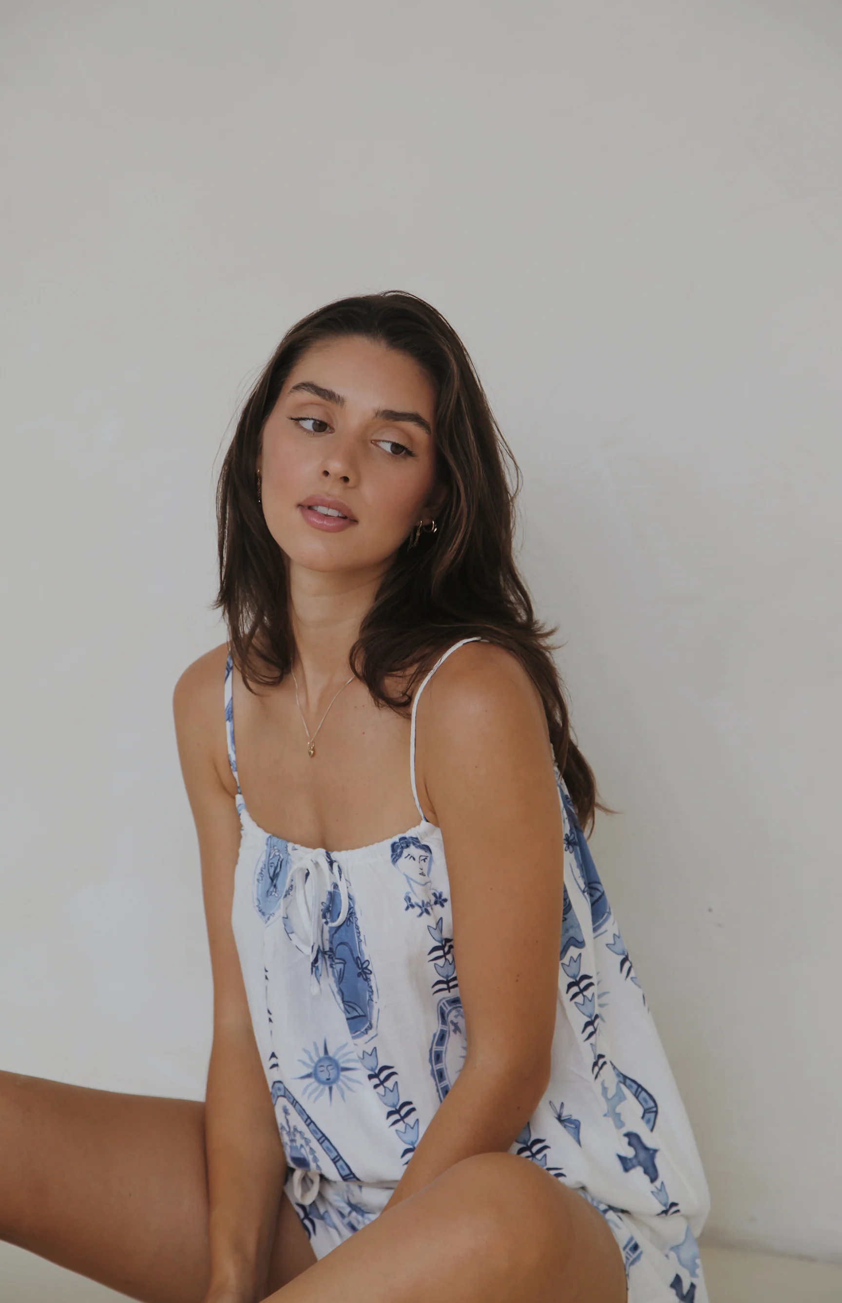 AZURE ISLA SINGLET TOP - MAMA - Image 3