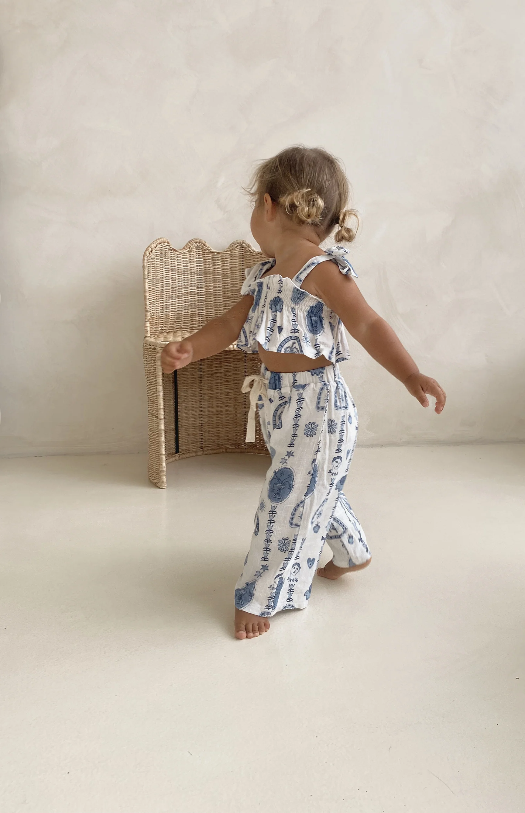 AZURE ISLA TIE CROP & PANT SET - Image 8