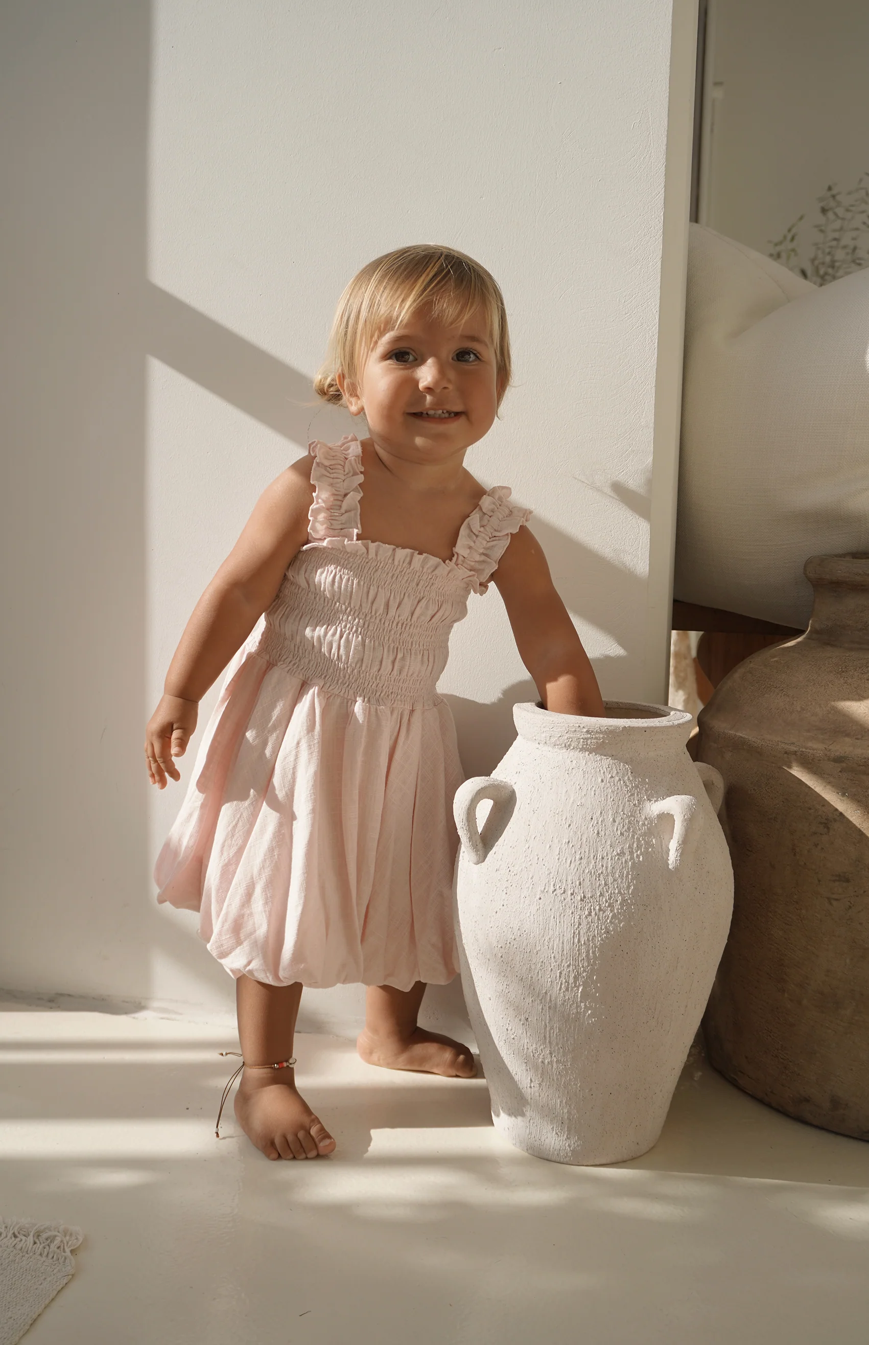 BAMBI BUBBLE DRESS - BLUSH - Image 3