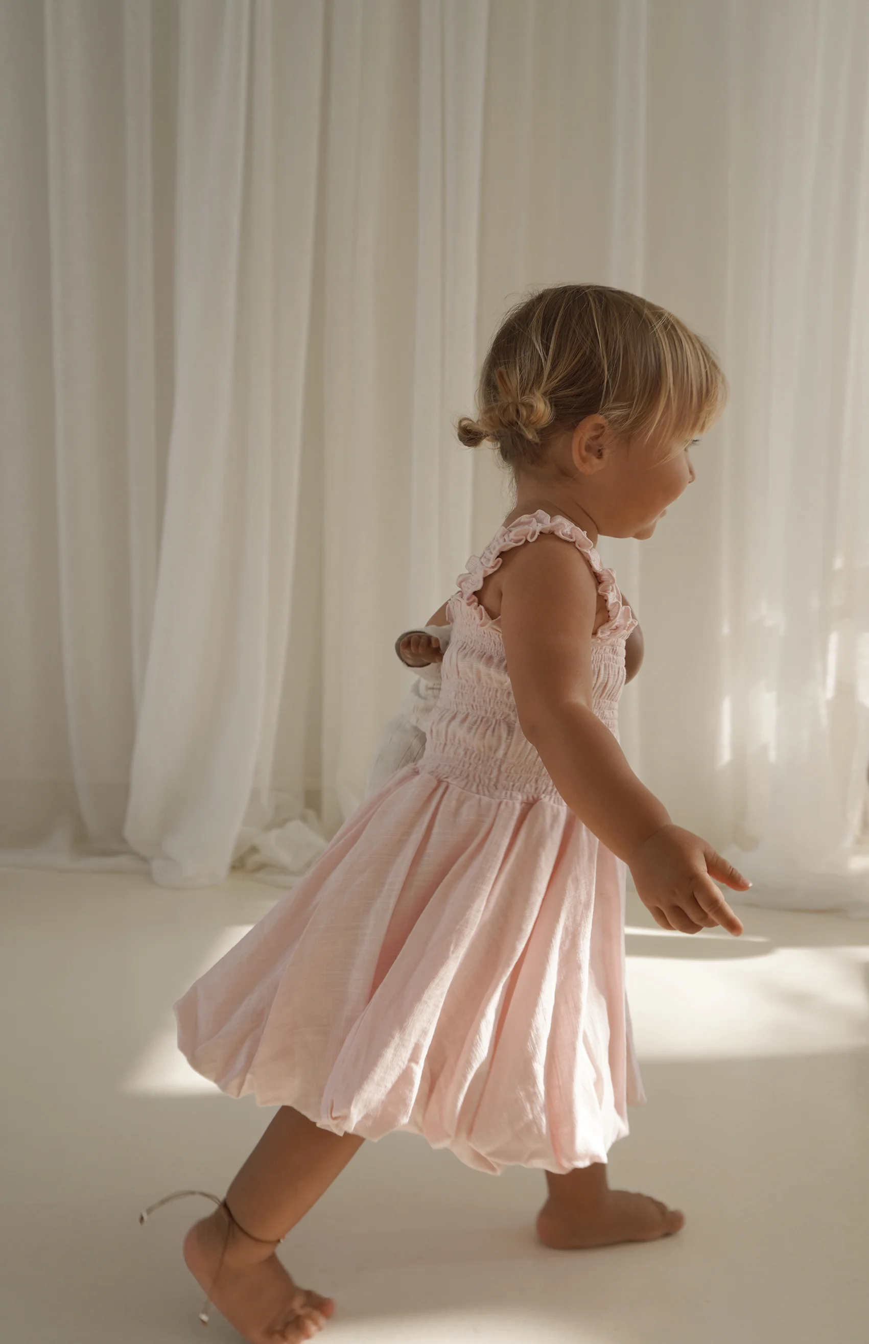 BAMBI BUBBLE DRESS - BLUSH - Image 6
