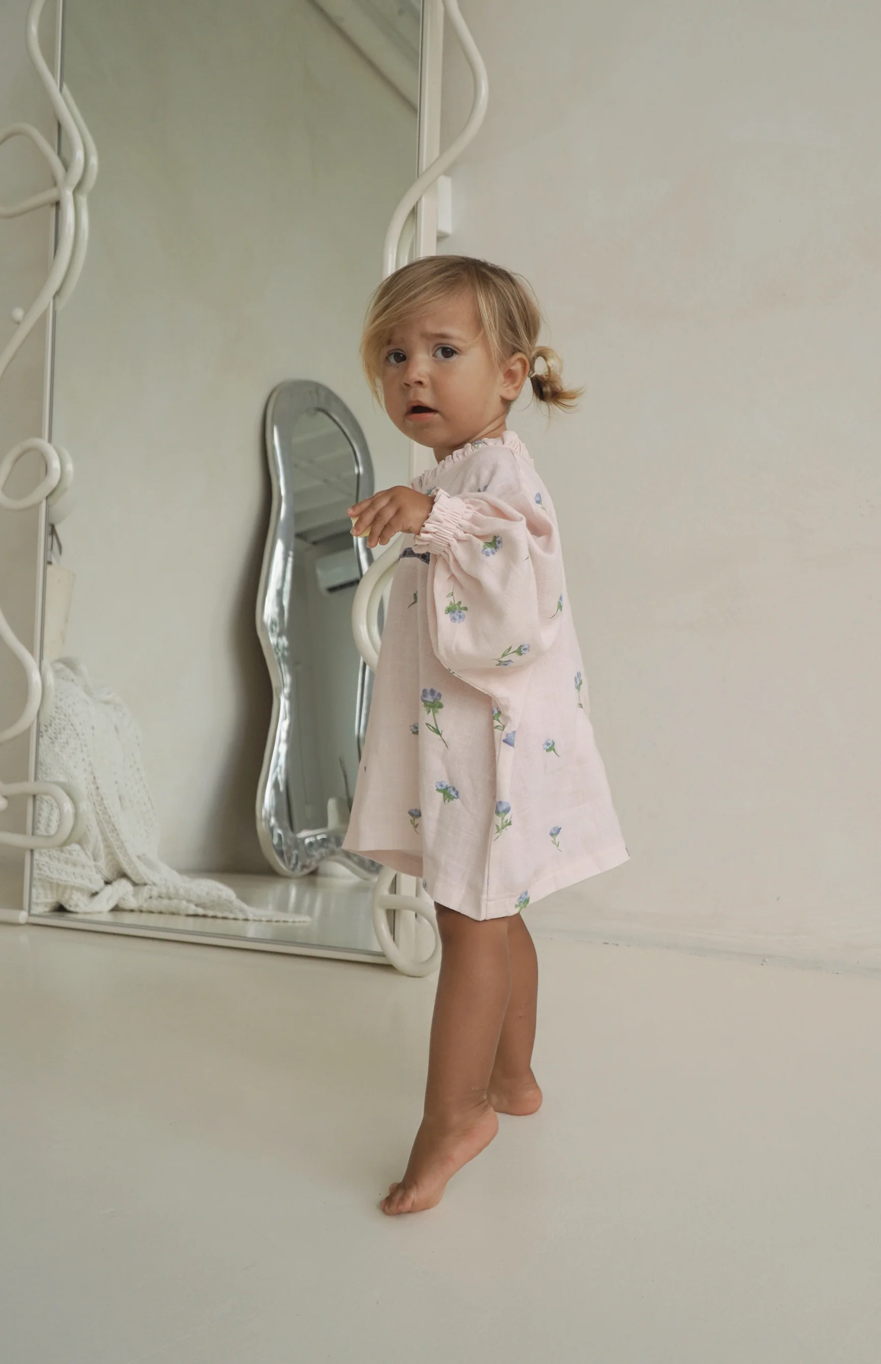 BELLE FLEUR DRESS - BLUSH