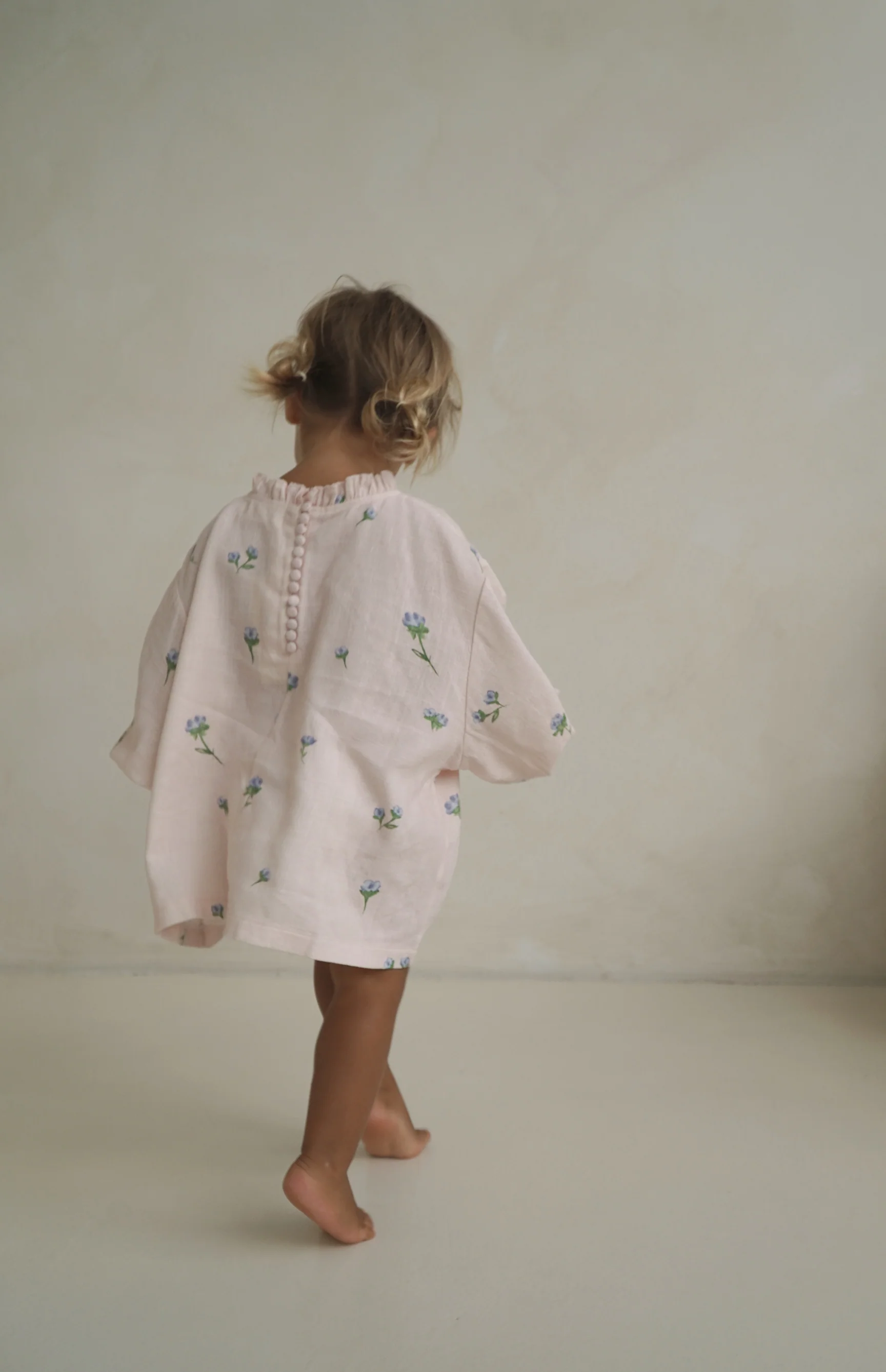 BELLE FLEUR DRESS - BLUSH - Image 3