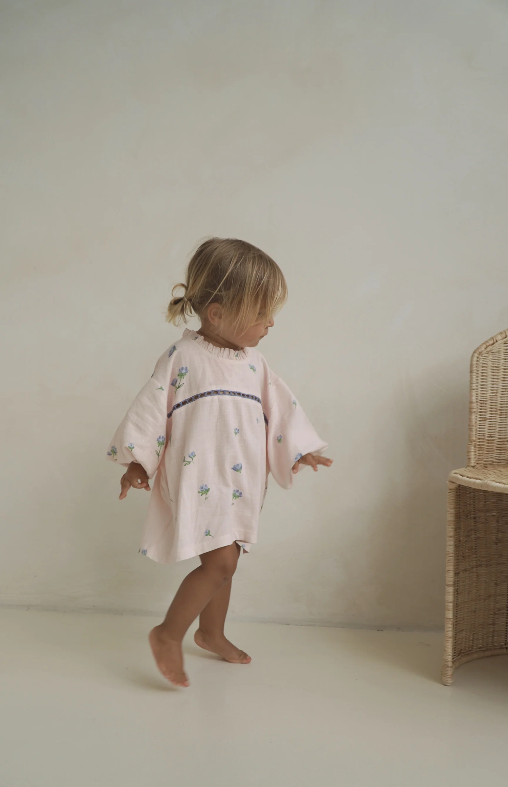 BELLE FLEUR DRESS - BLUSH - Image 5
