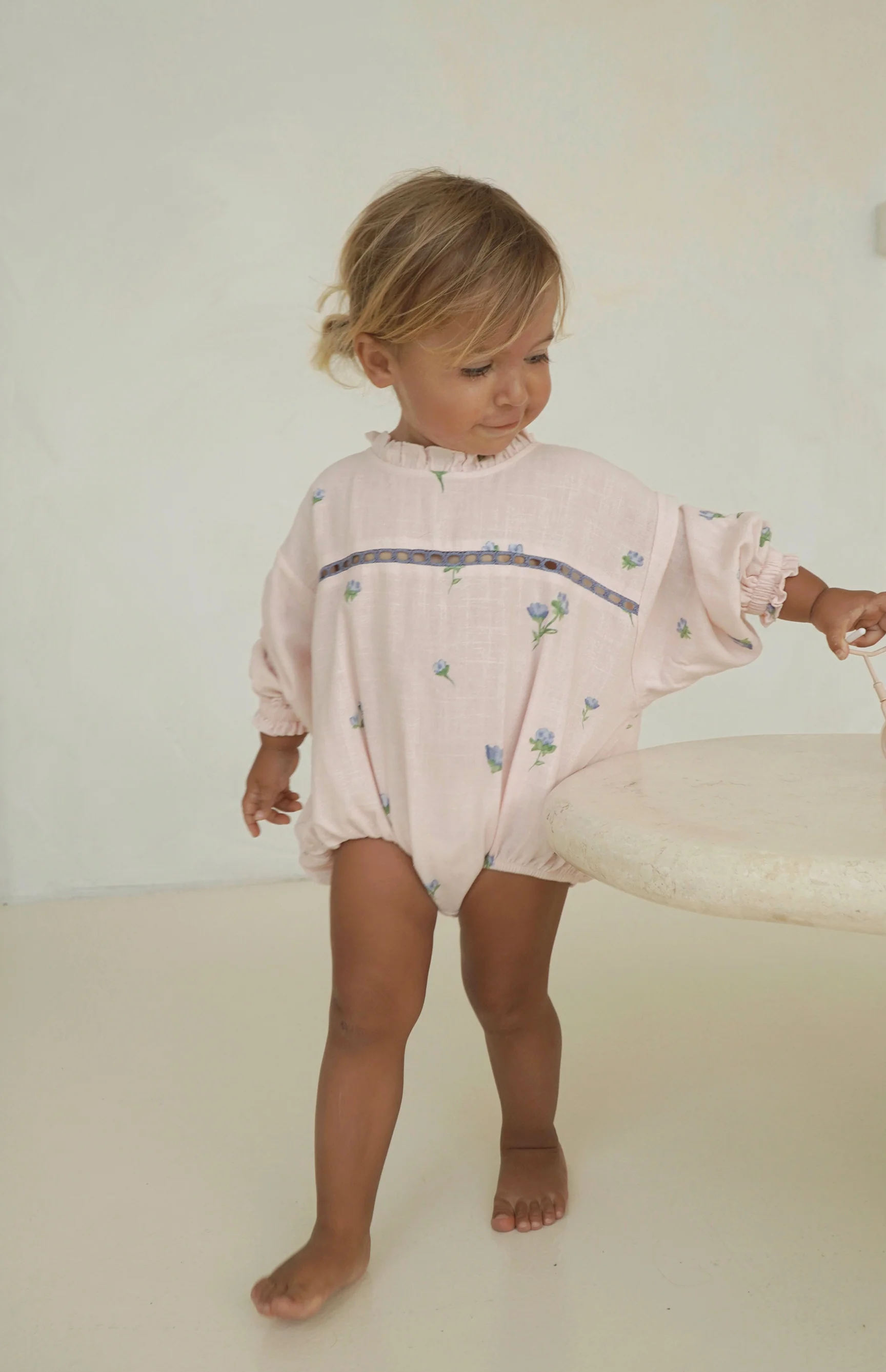BELLE FLEUR ROMPER - BLUSH - Image 2