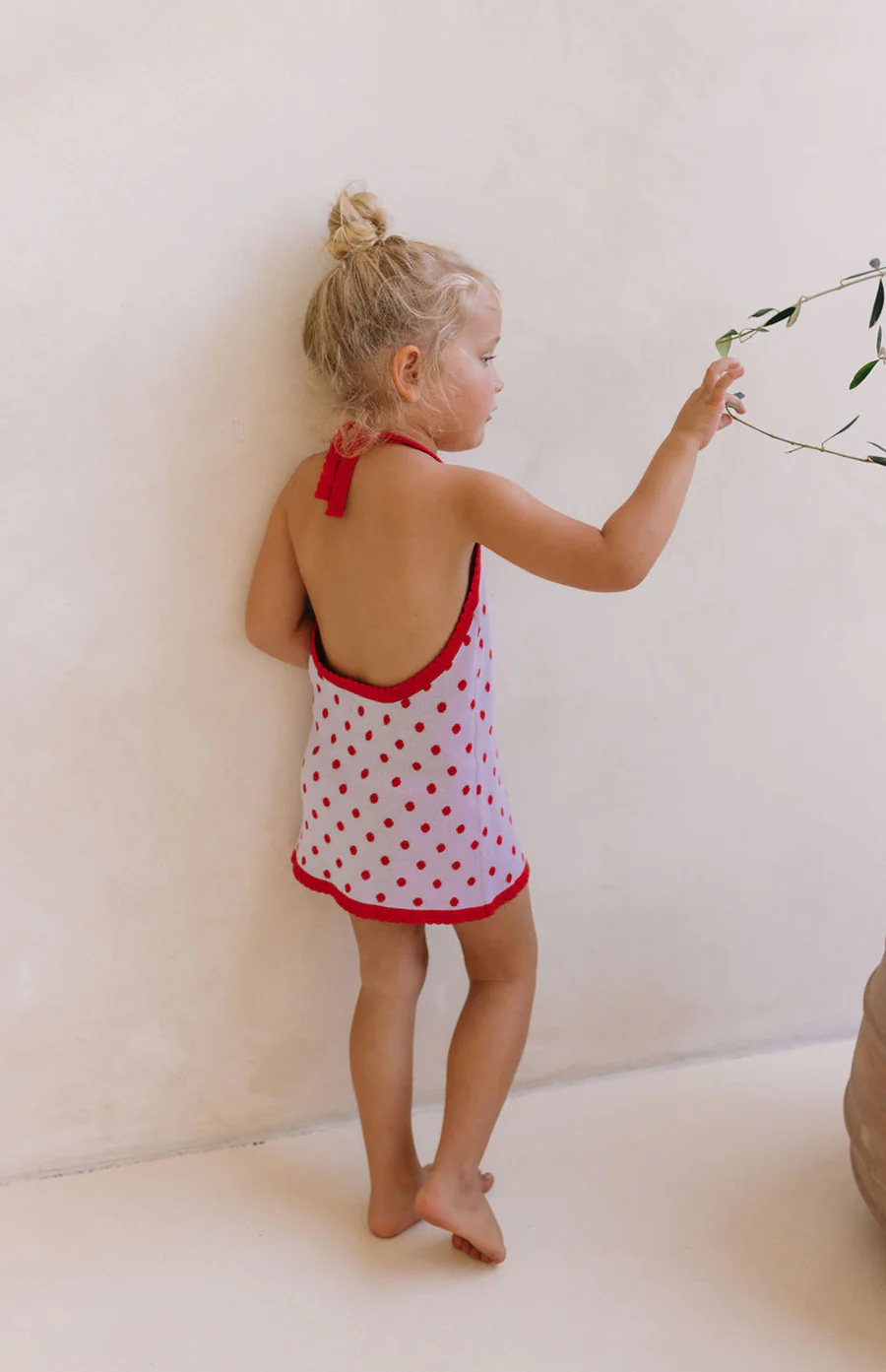 BIRDIE HALTER DRESS - CHERIE DOTTIE - Image 2