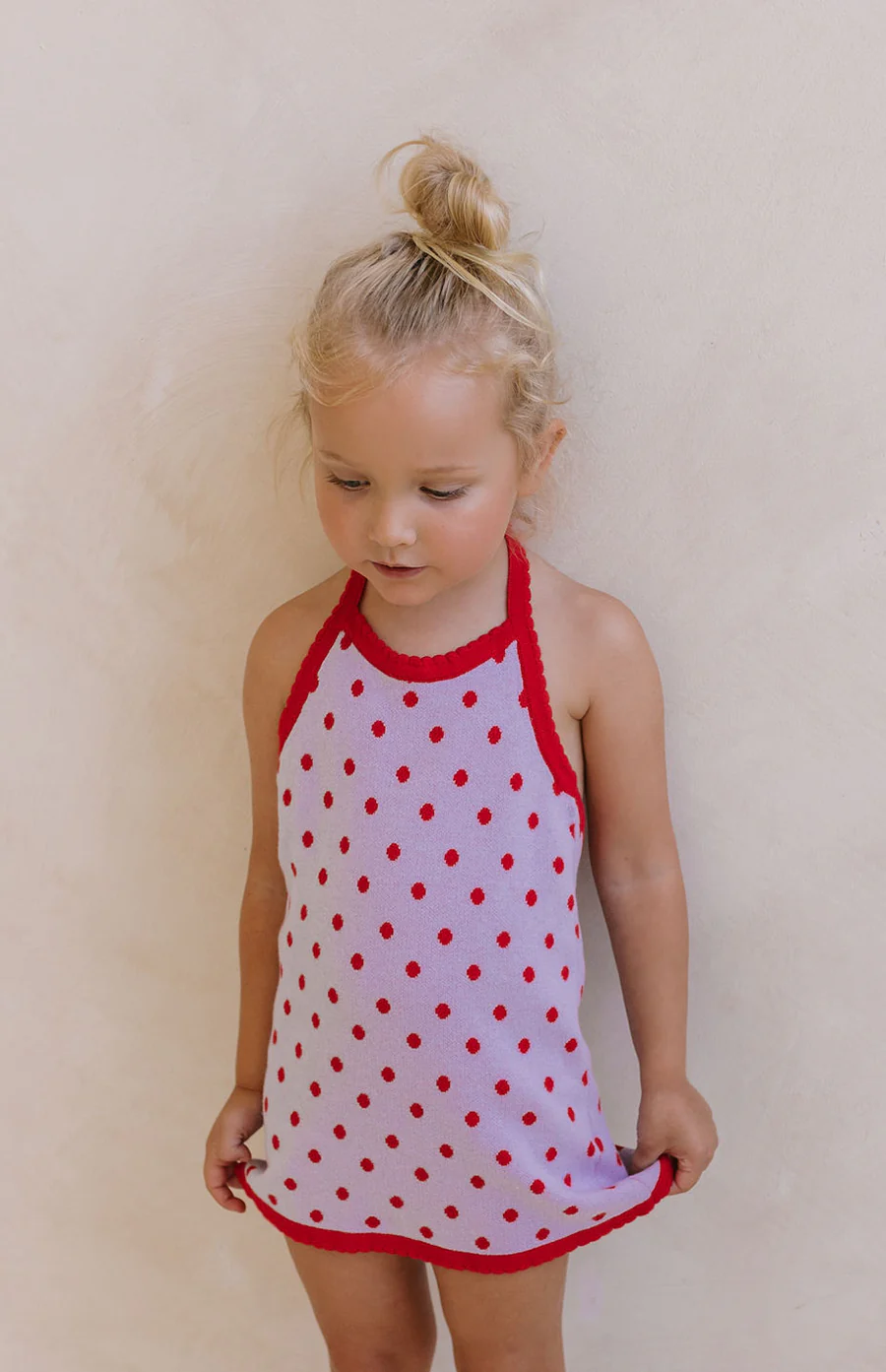 BIRDIE HALTER DRESS - CHERIE DOTTIE - Image 4