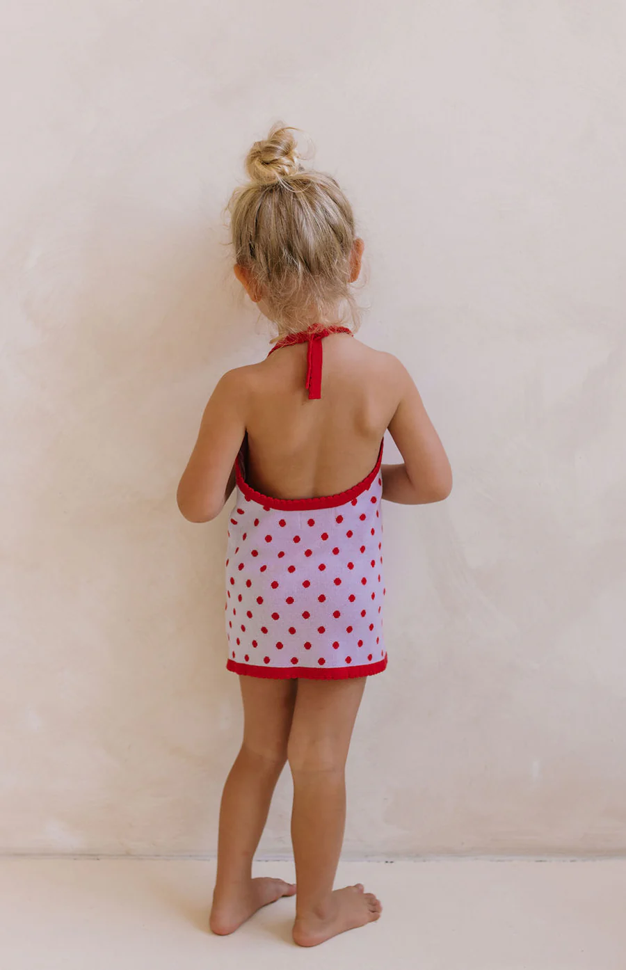 BIRDIE HALTER DRESS - CHERIE DOTTIE - Image 5