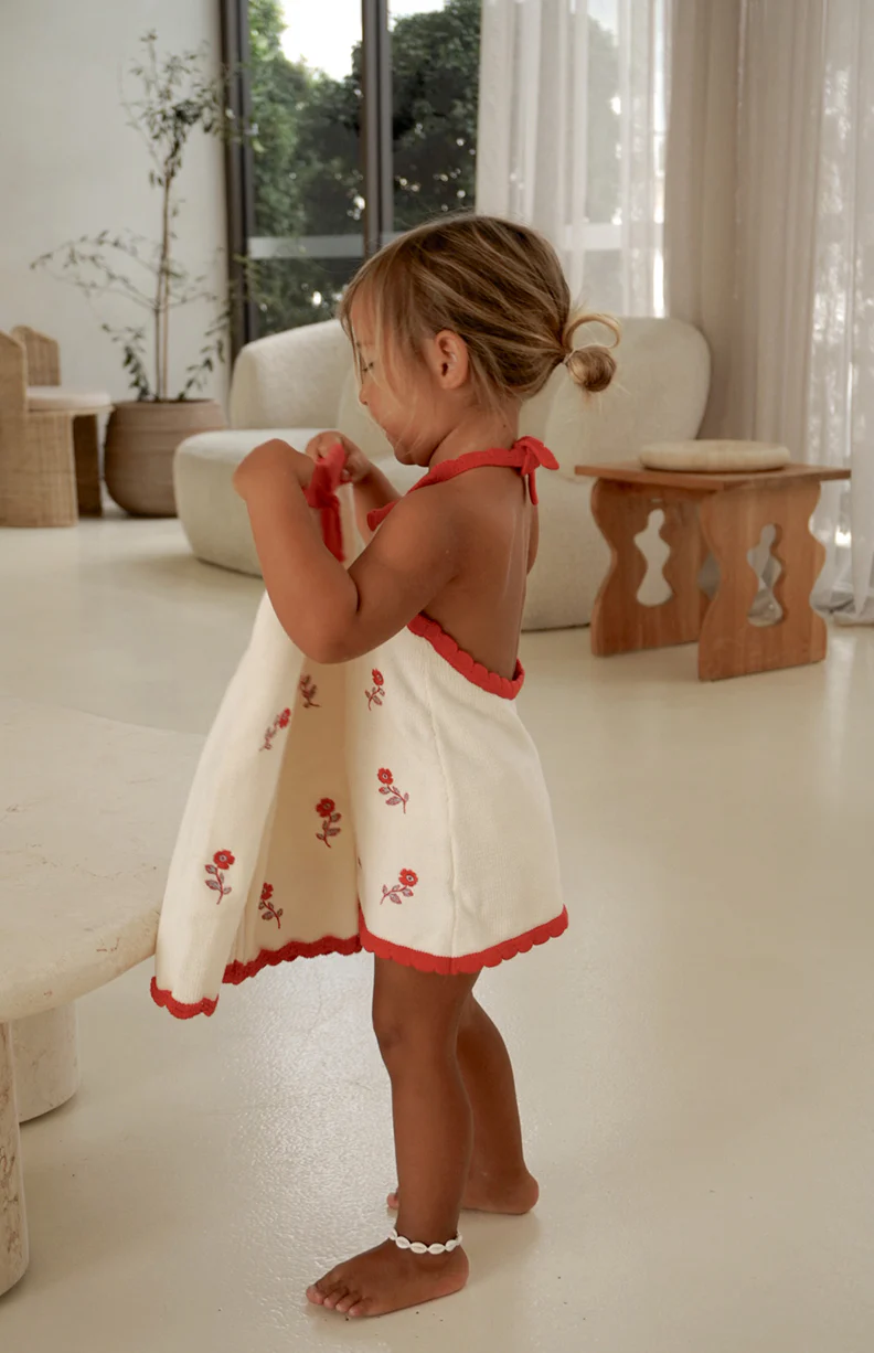 BIRDIE HALTER DRESS - LE JARDIN - Image 10