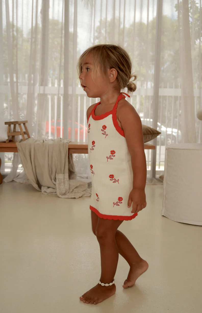 BIRDIE HALTER DRESS - LE JARDIN - Image 2