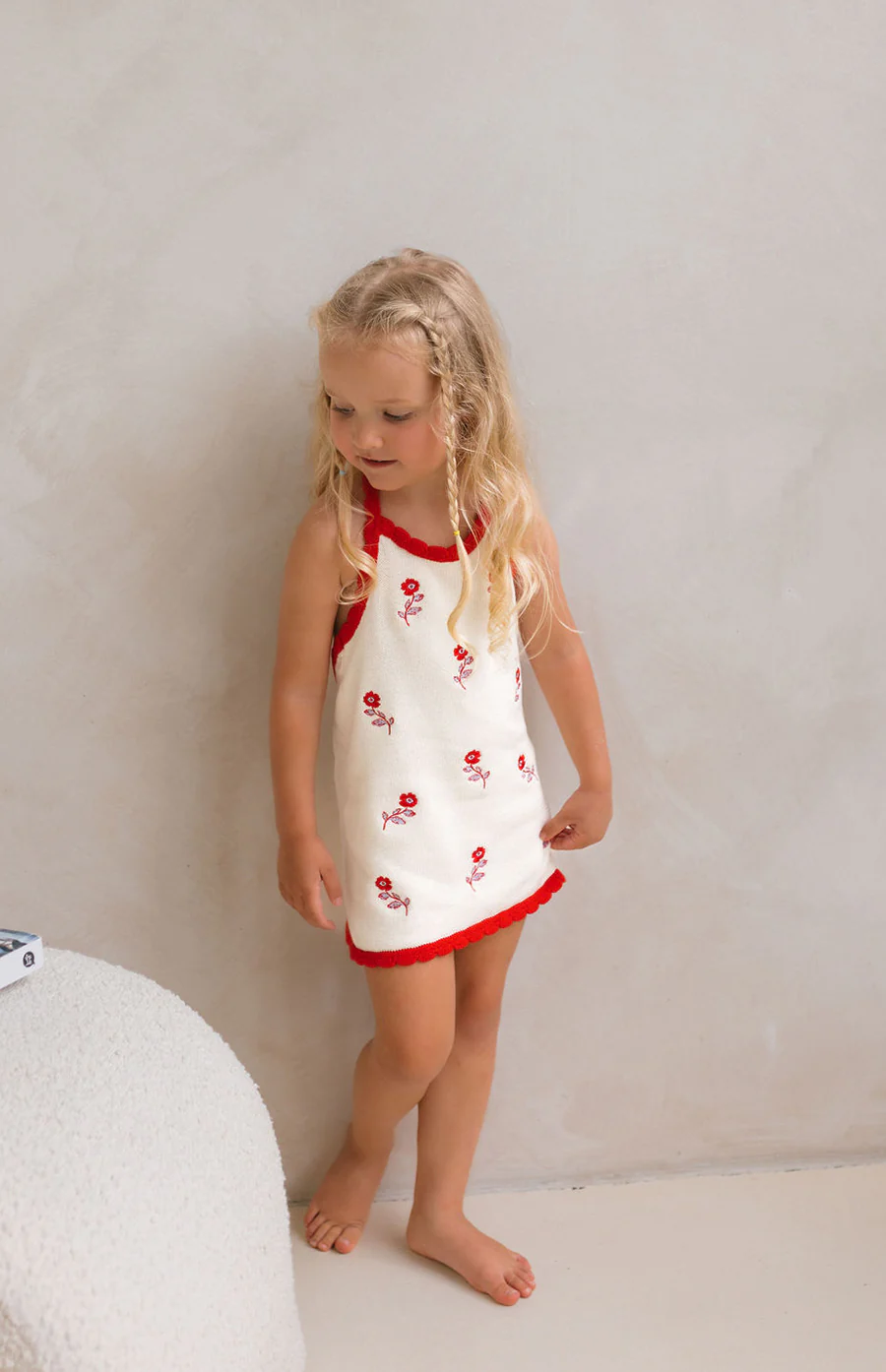 BIRDIE HALTER DRESS - LE JARDIN - Image 7