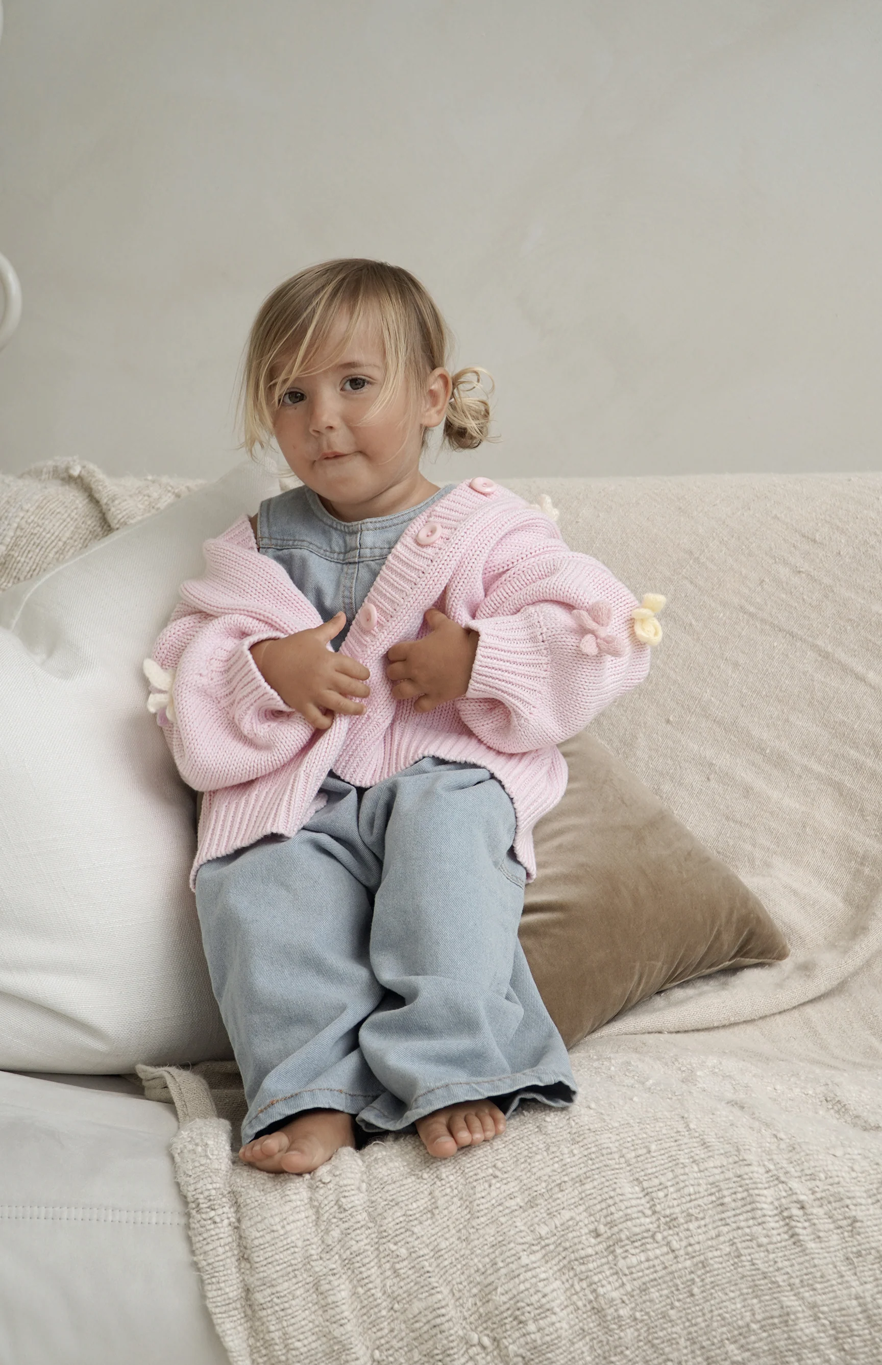 BLEU BELLE CARDIGAN - PINK - Image 7