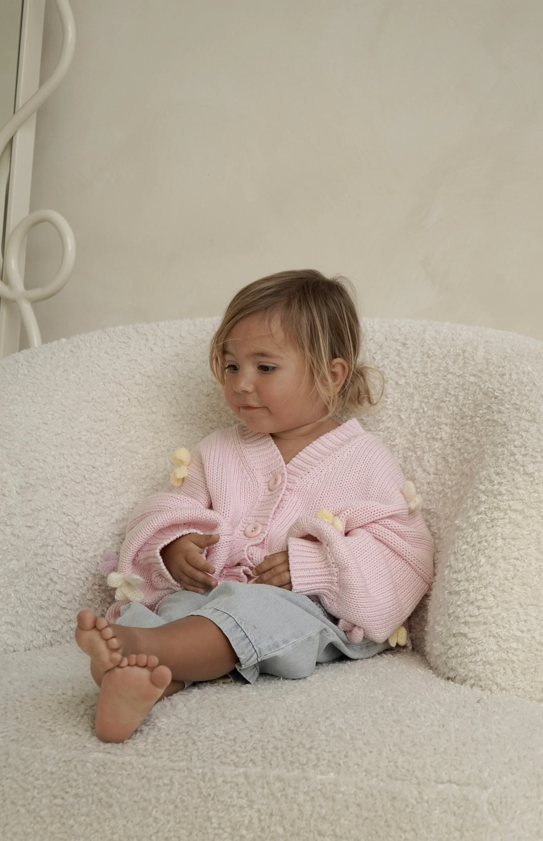 BLEU BELLE CARDIGAN - PINK - Image 8