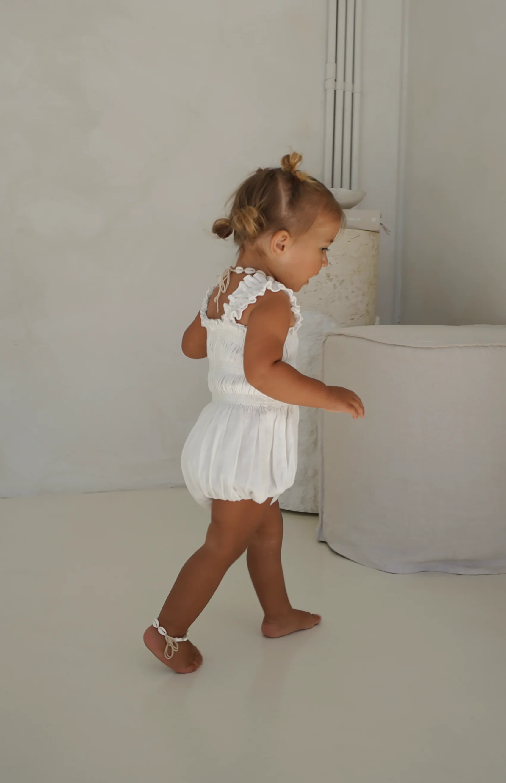 BOBBIE ROMPER - WHITE - Image 9