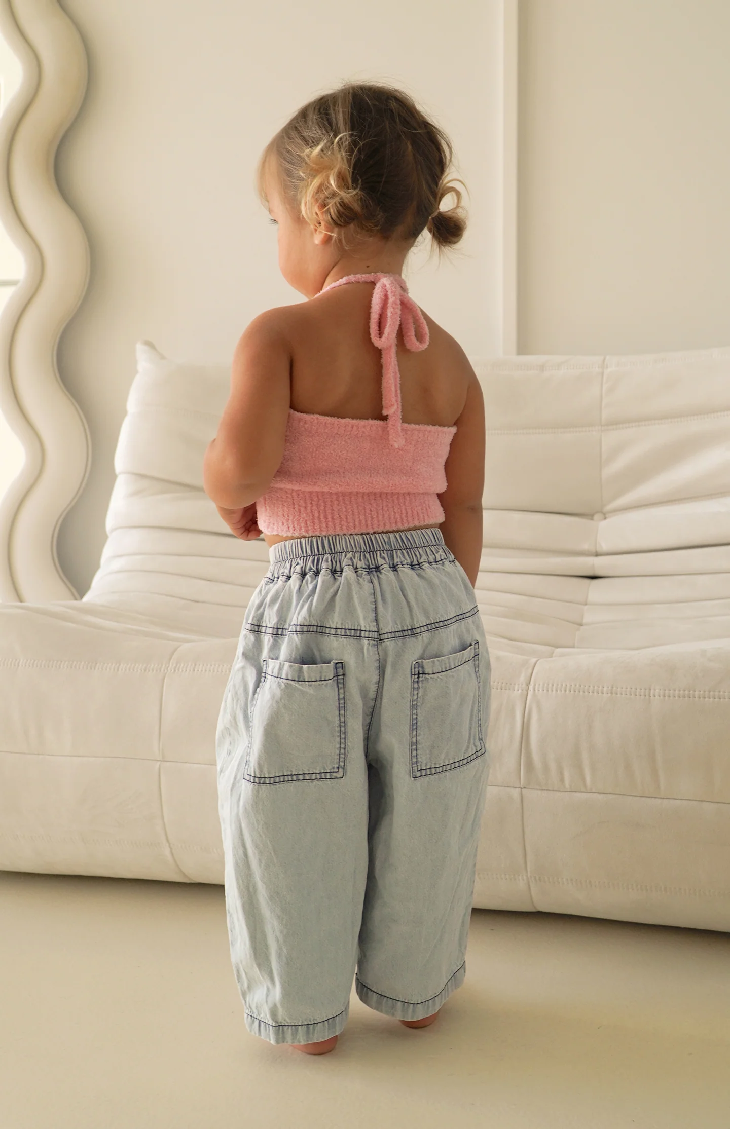 BONNIE HALTER TOP -PINK - Image 3