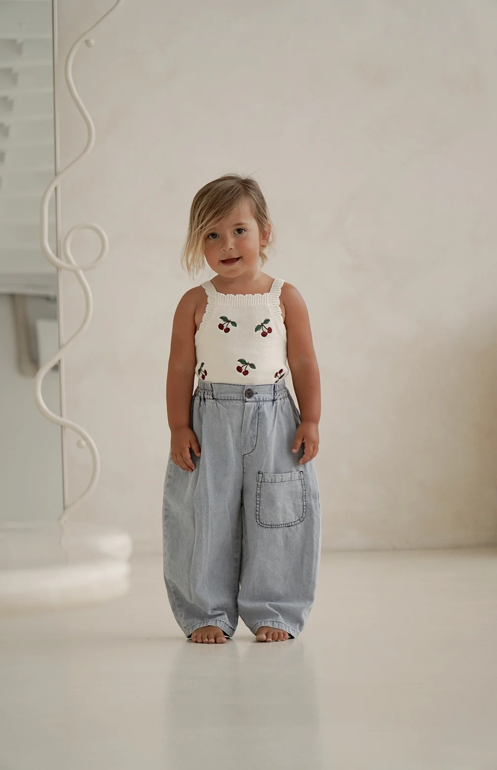 CHERRY KNIT ROMPER - Image 7