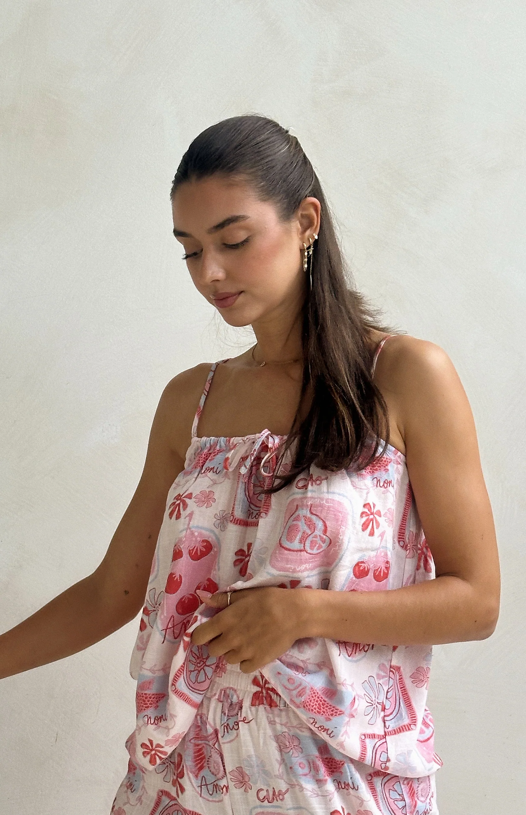 CIAO BELLA SINGLET TOP - MAMA - Image 4