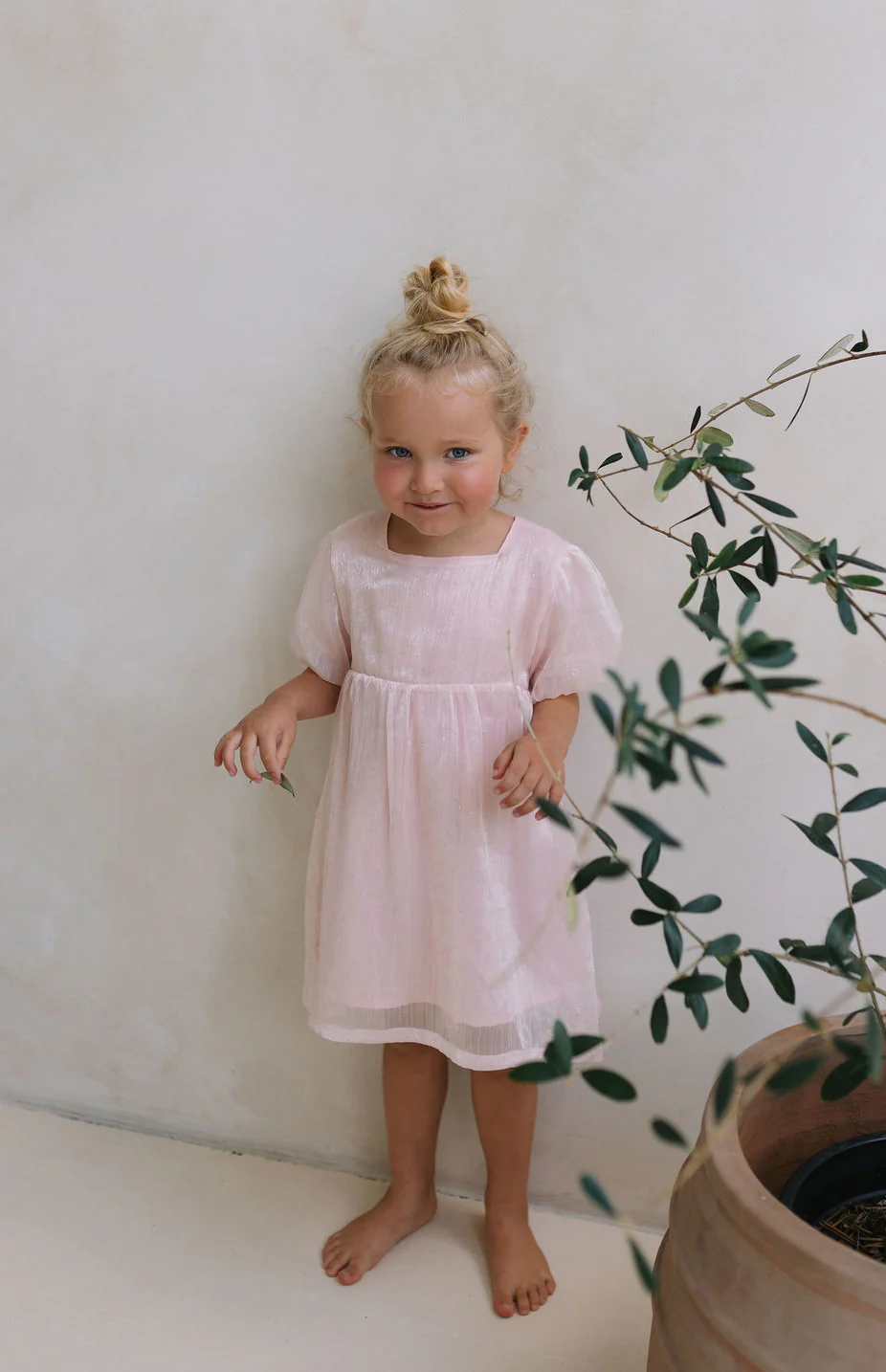 CORA DRESS - BLUSH SPARKLE - Image 5