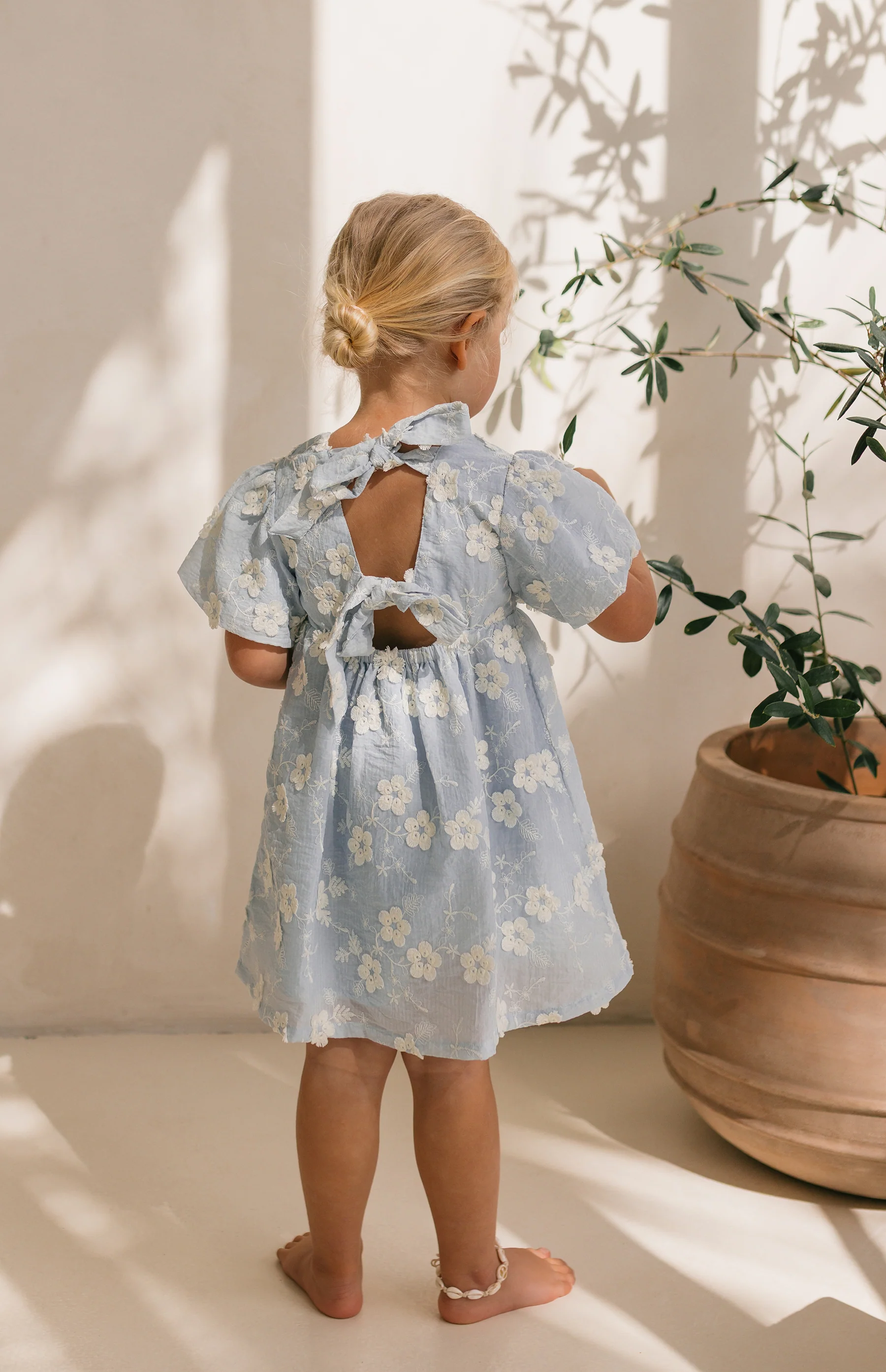 CORA DRESS - CELESTE BLUE - Image 5