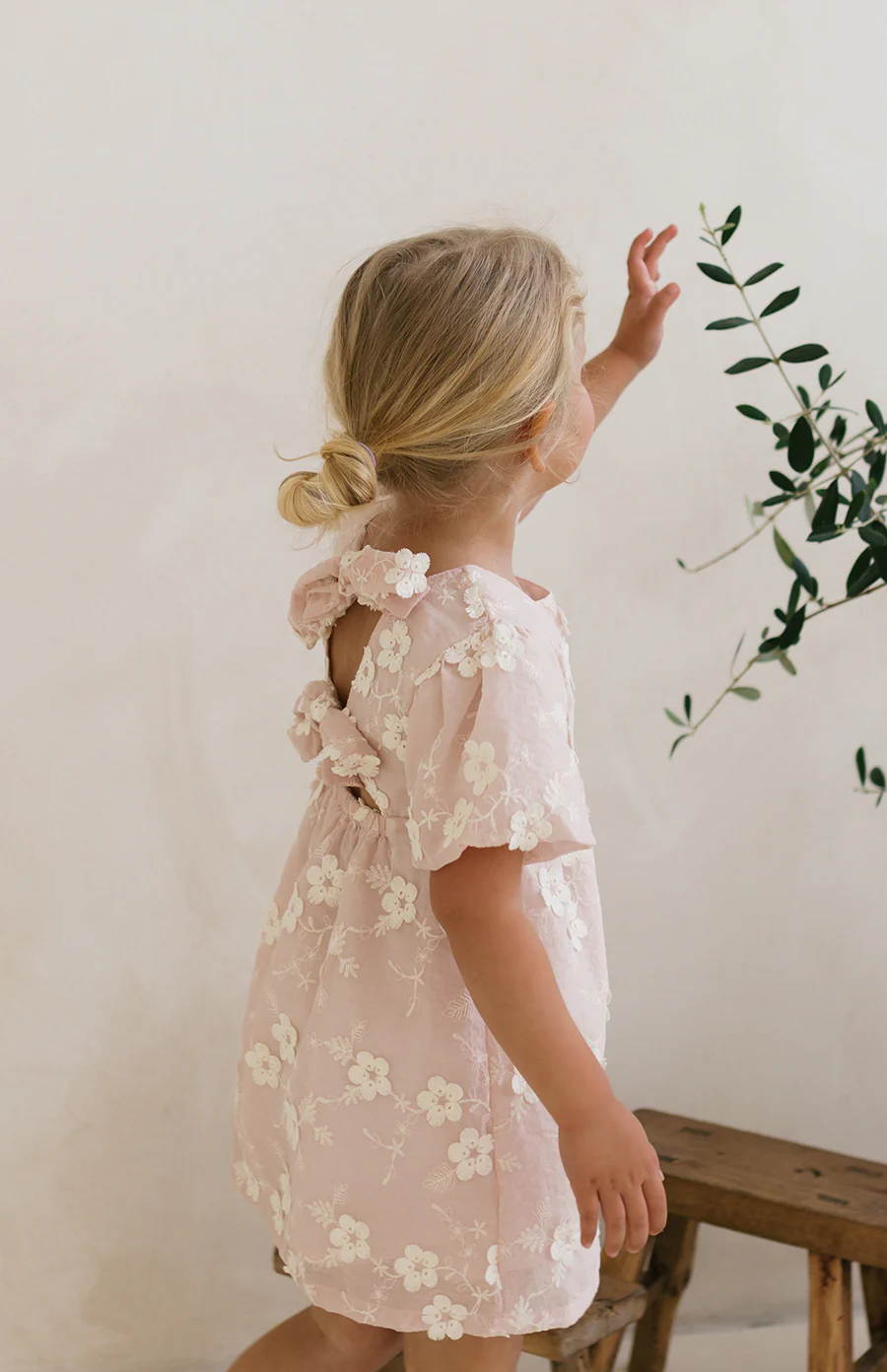 CORA DRESS - CELESTE BLUSH - Image 4
