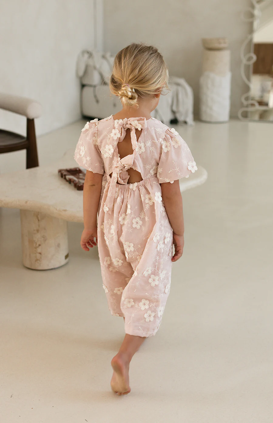 CORA JUMPSUIT - CELESTE BLUSH
