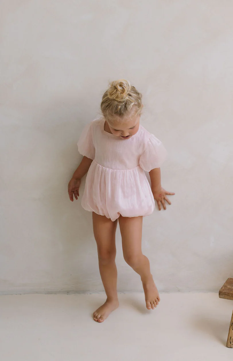 CORA ROMPER - BLUSH SPARKLE - Image 3