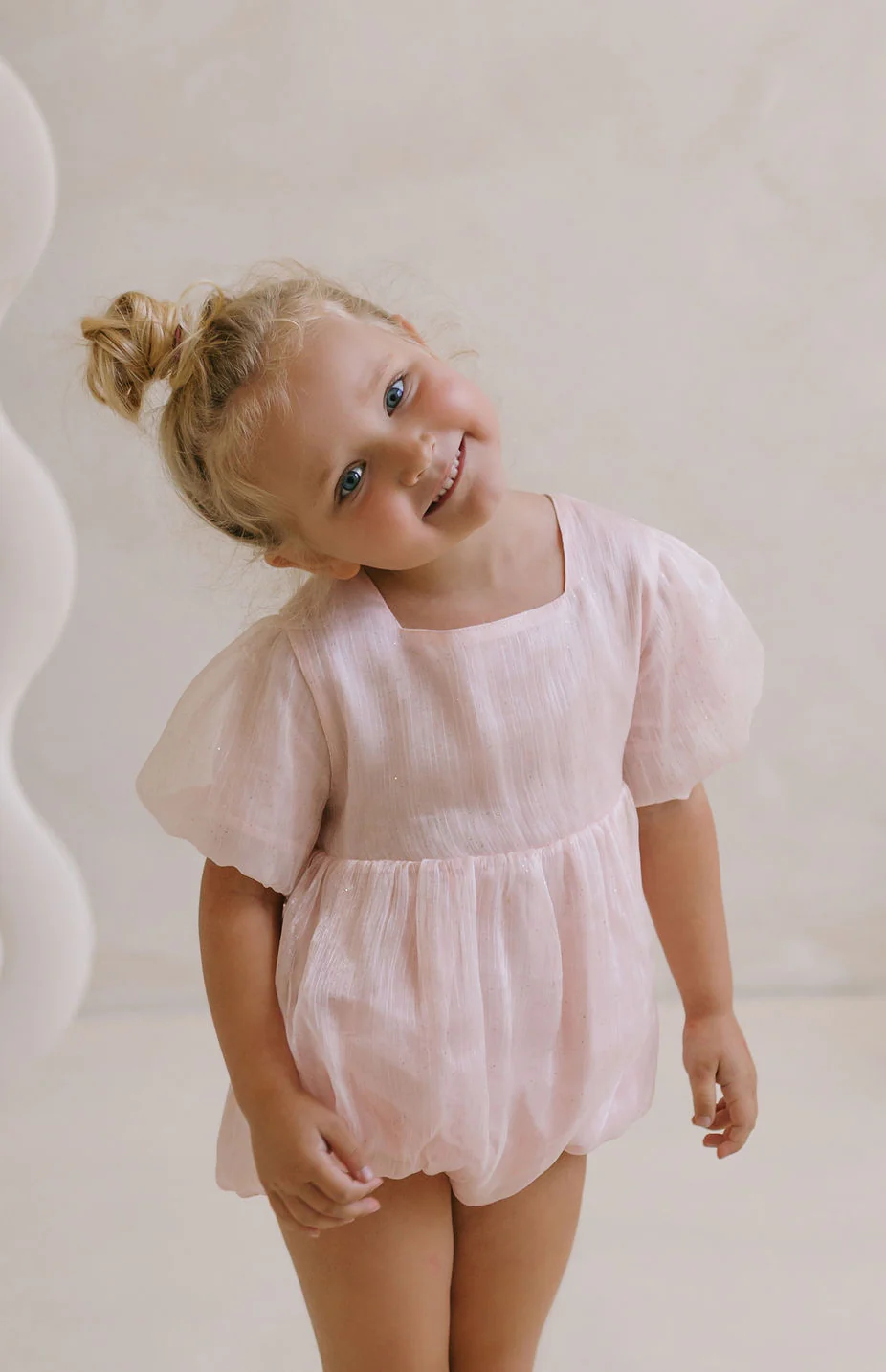 CORA ROMPER - BLUSH SPARKLE - Image 5