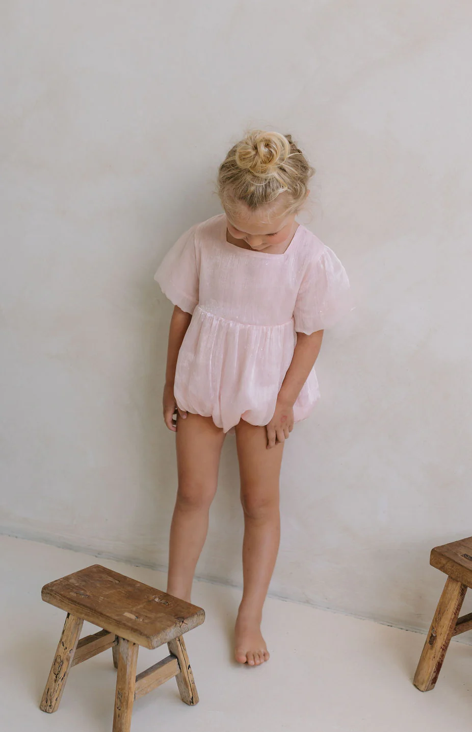 CORA ROMPER - BLUSH SPARKLE - Image 7