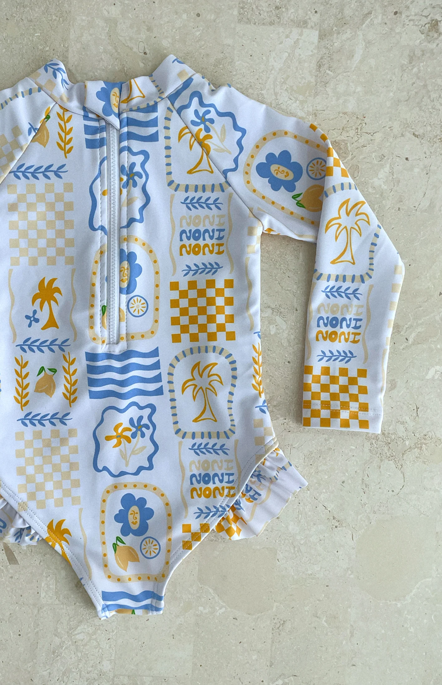 COSTA ONE PIECE ZIP SWIMSUIT  - MINI - Image 8