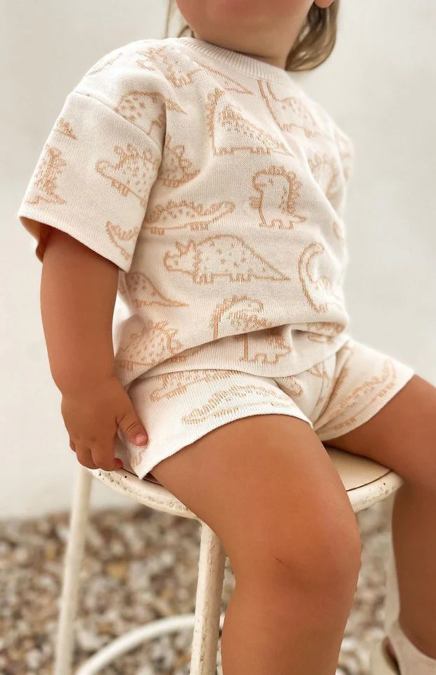 DINO KNIT SHORTS - Image 5
