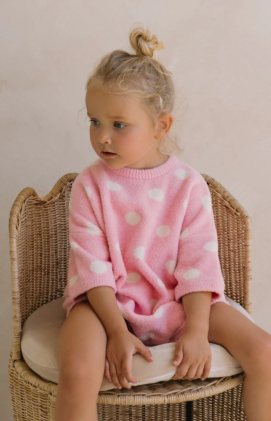 DOTTIE ROMPER - PINK POLKA - Image 6