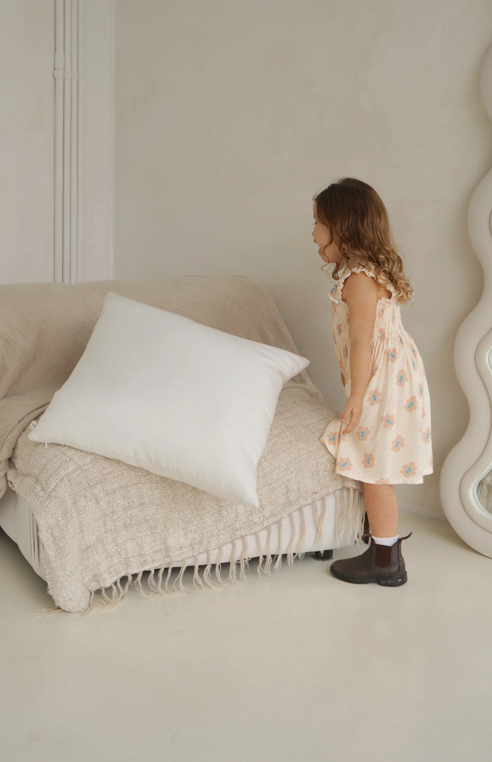 ESME DRESS - PEACHY BLOOMS - Image 4