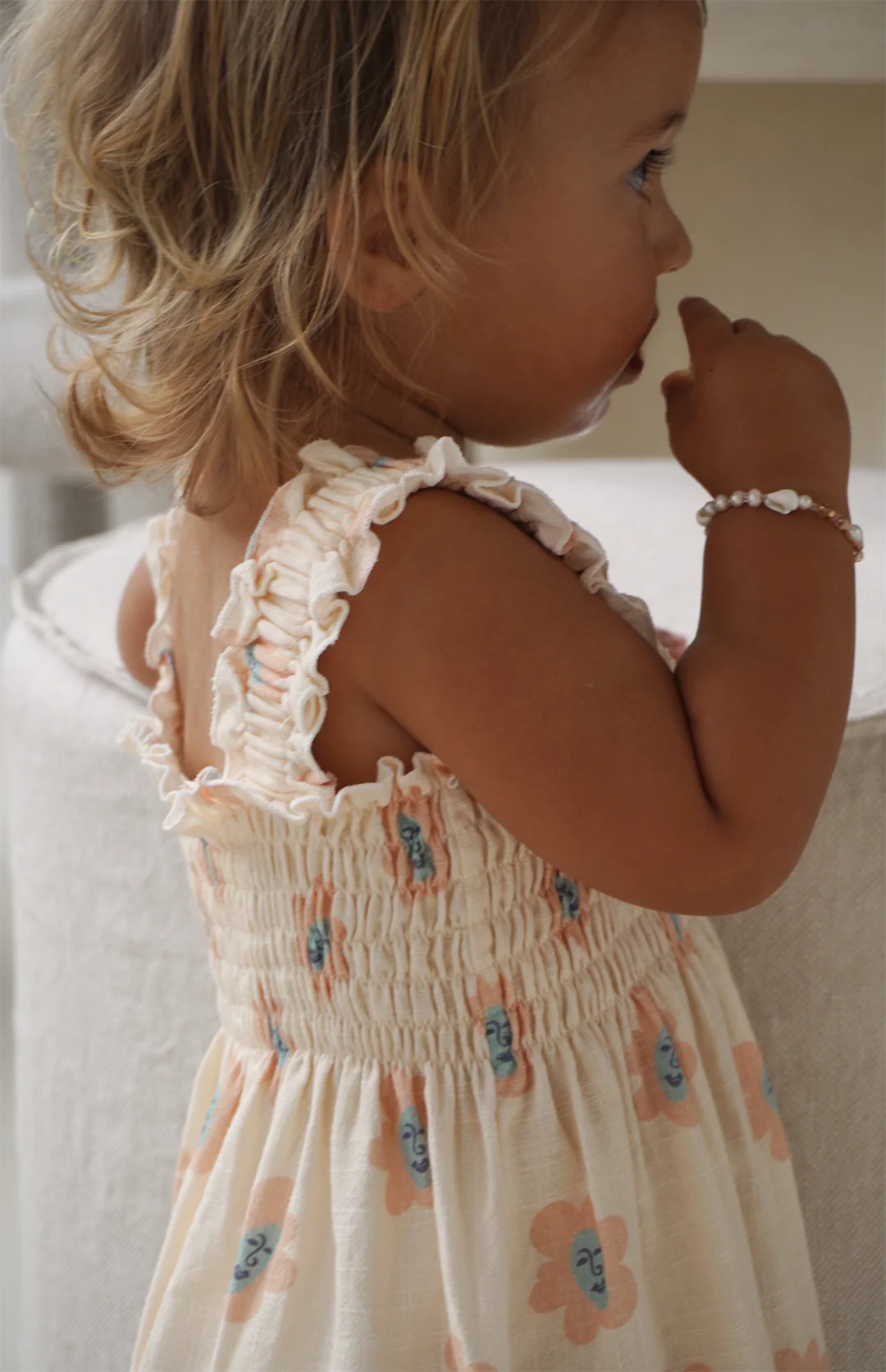 ESME DRESS - PEACHY BLOOMS - Image 5