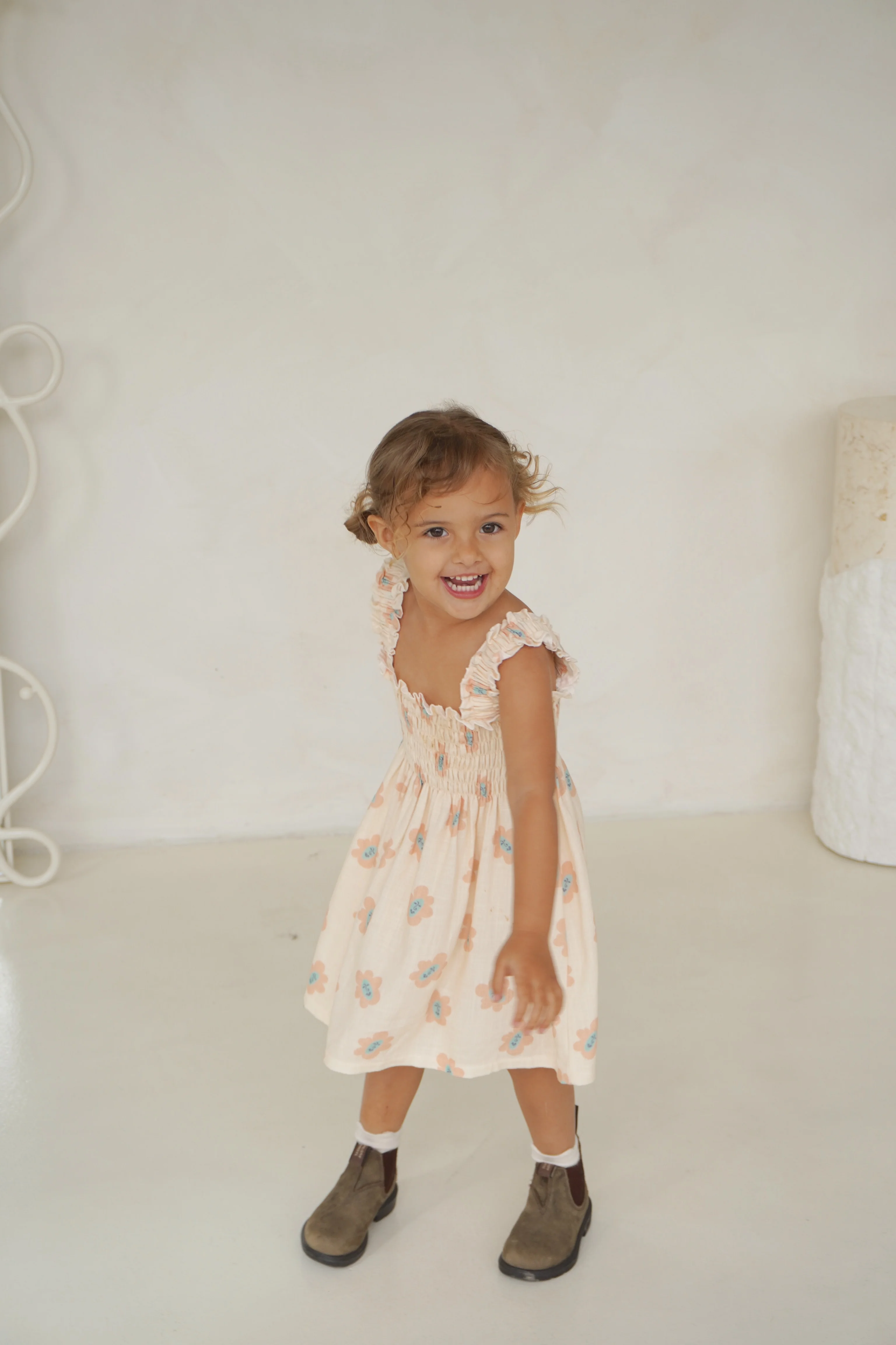 ESME DRESS - PEACHY BLOOMS - Image 7