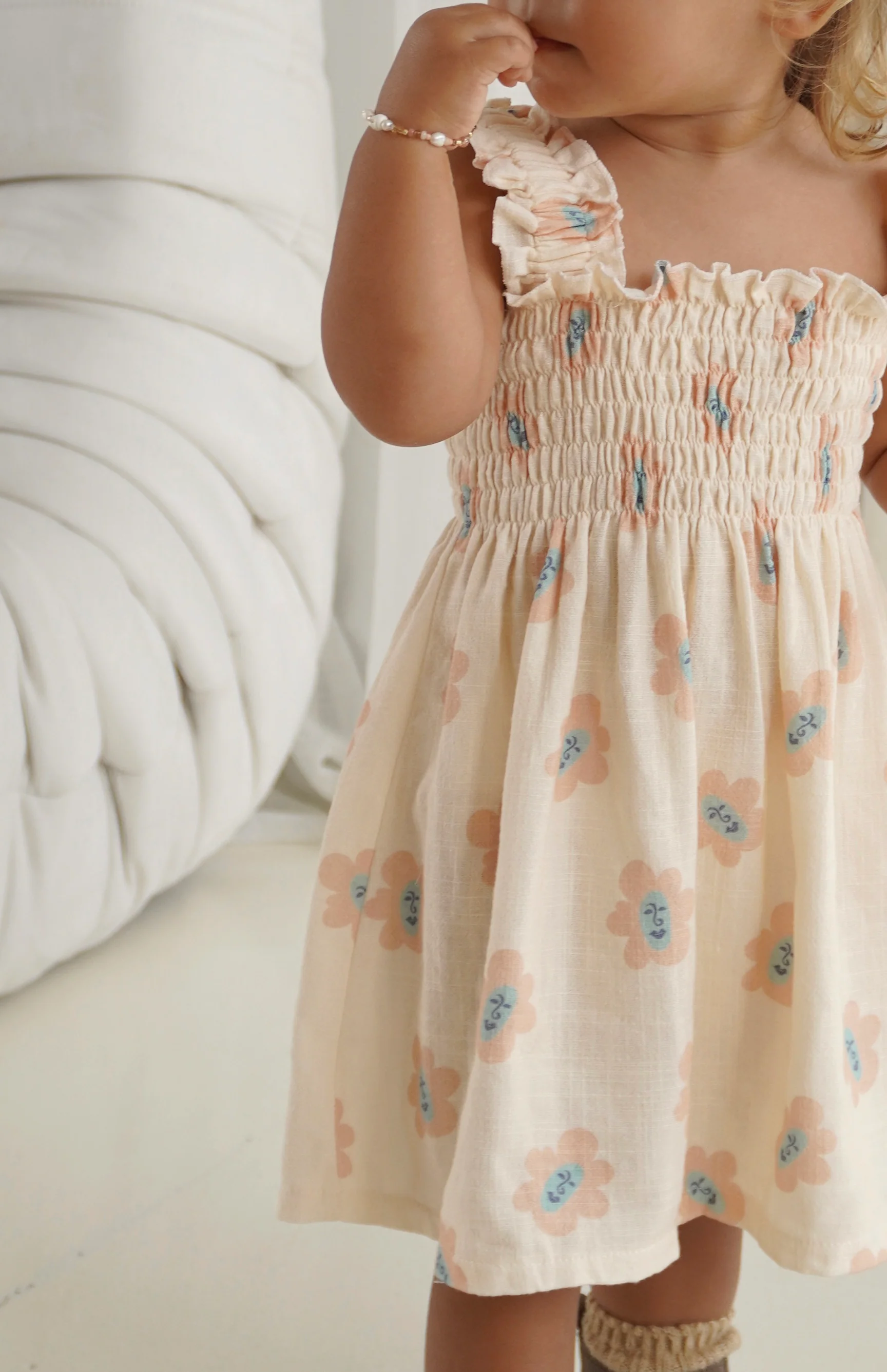 ESME DRESS - PEACHY BLOOMS - Image 9