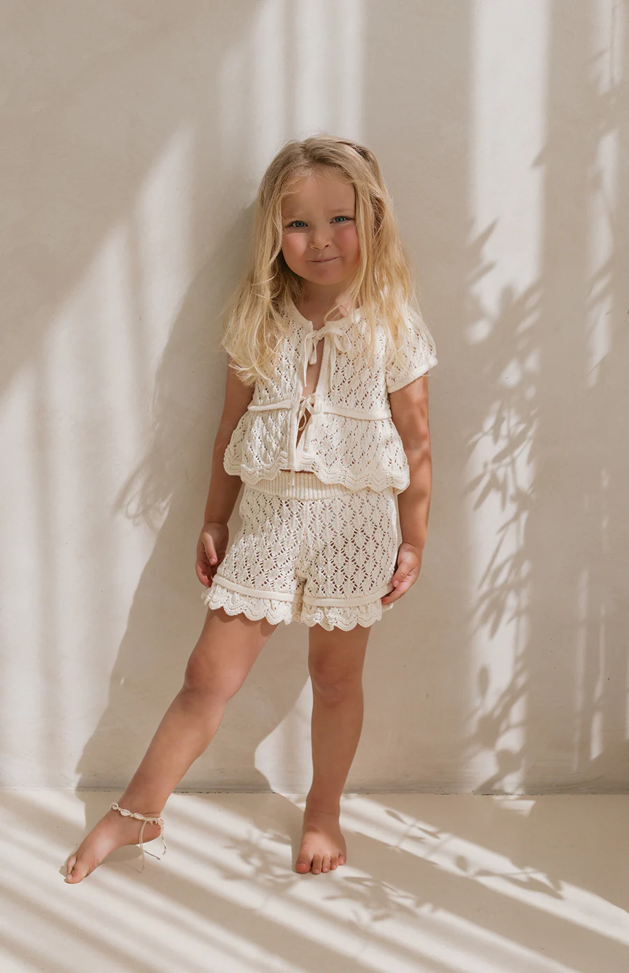GIGI CROCHET TOP - CREAM - Image 2