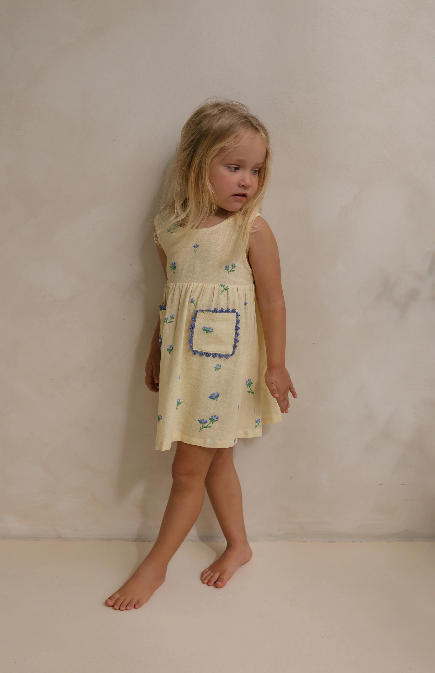 GOLDIE DRESS - BELLE FLEUR LEMON - Image 5