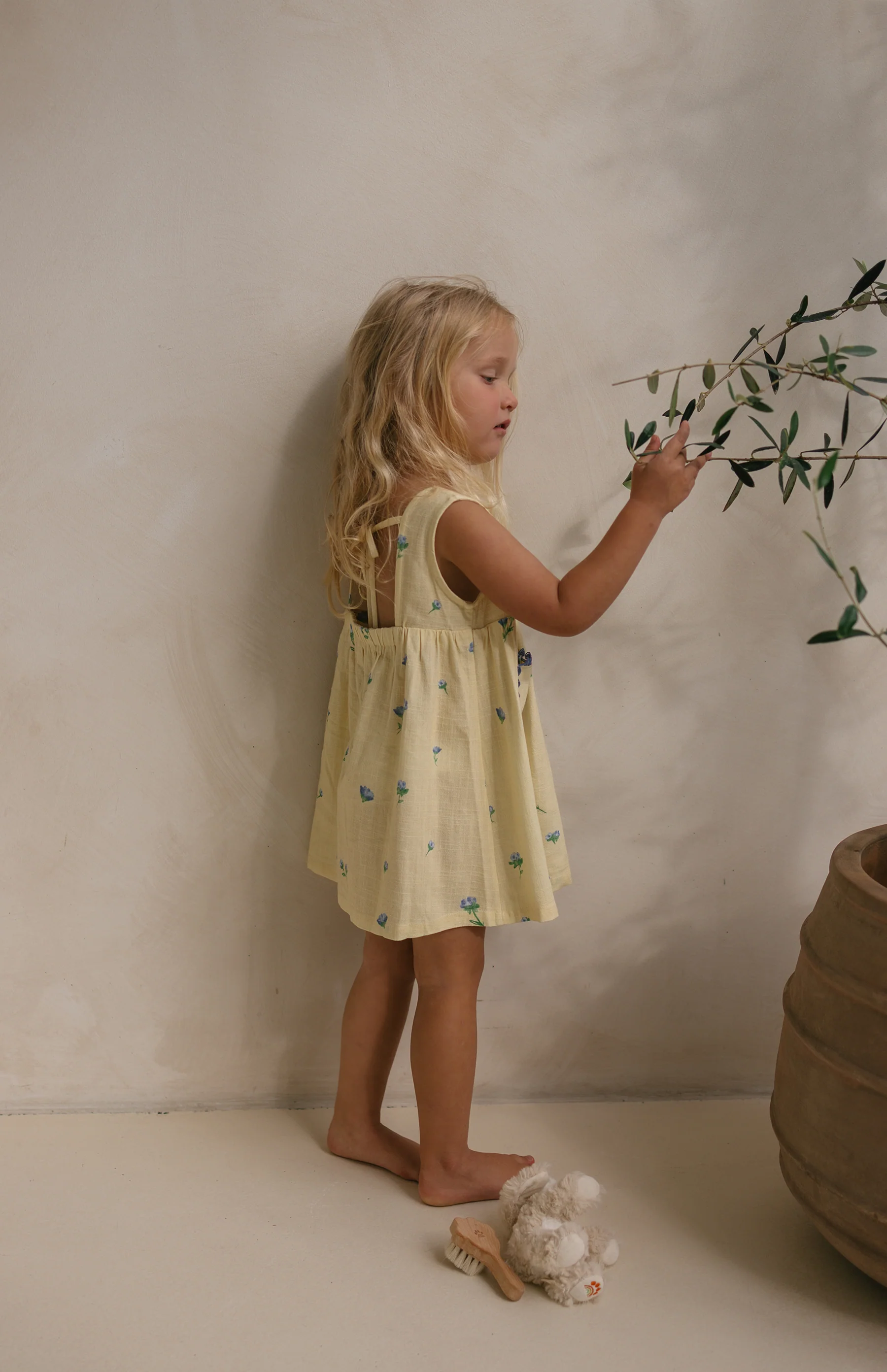GOLDIE DRESS - BELLE FLEUR LEMON - Image 7