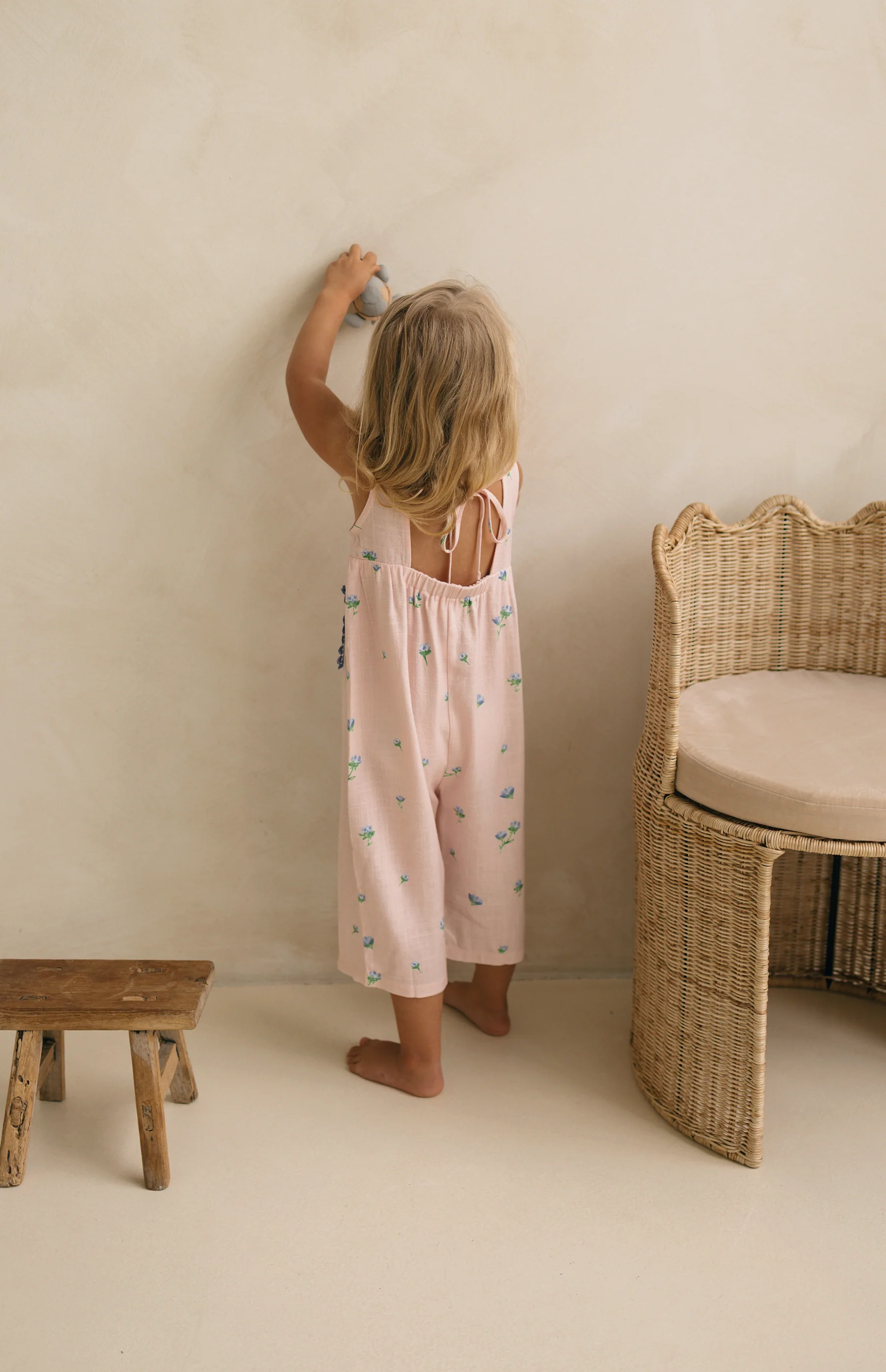 GOLDIE JUMPSUIT - BELLE FLEUR BLUSH - Image 7