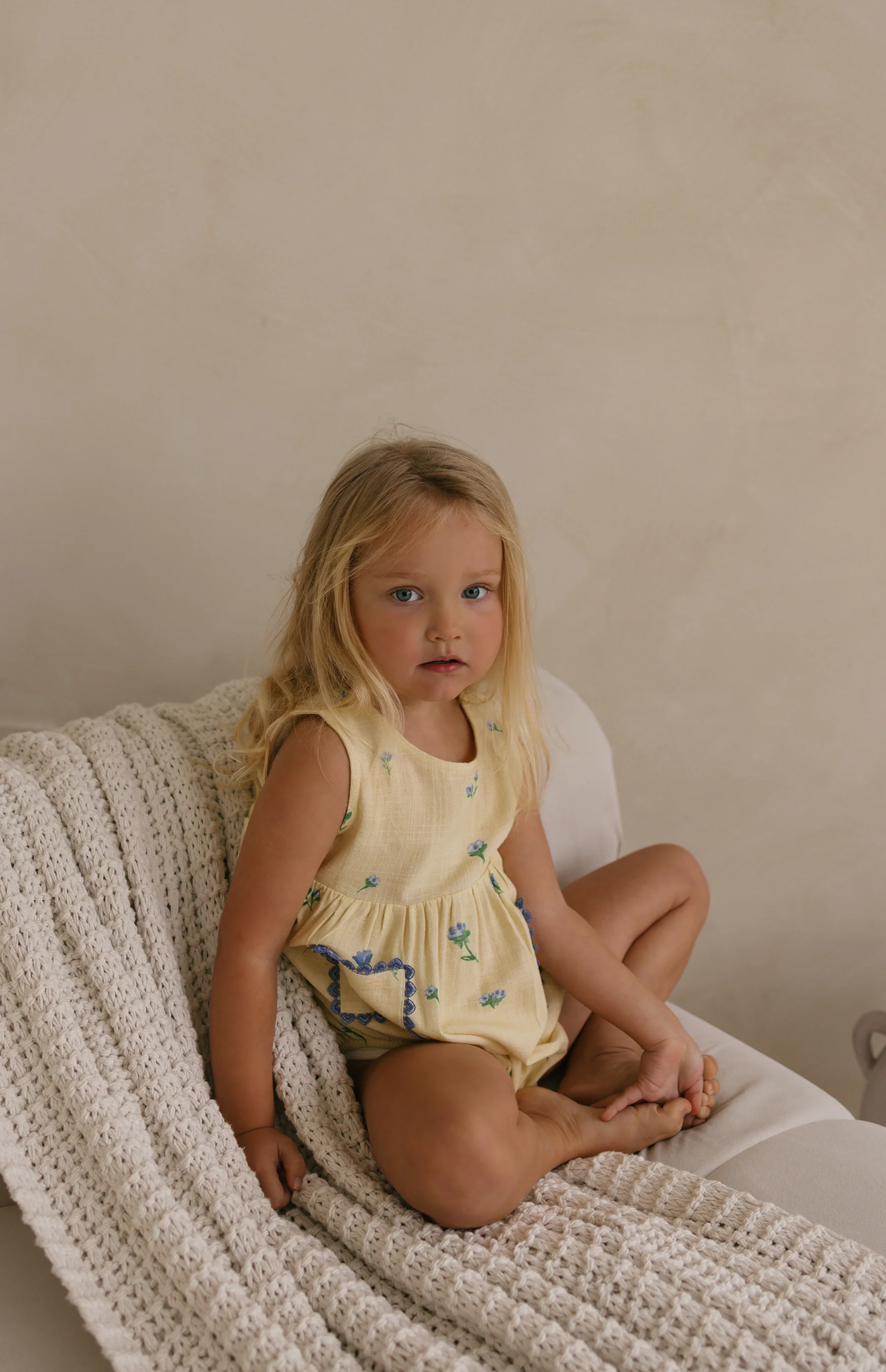 GOLDIE ROMPER - BELLE FLEUR LEMON - Image 4
