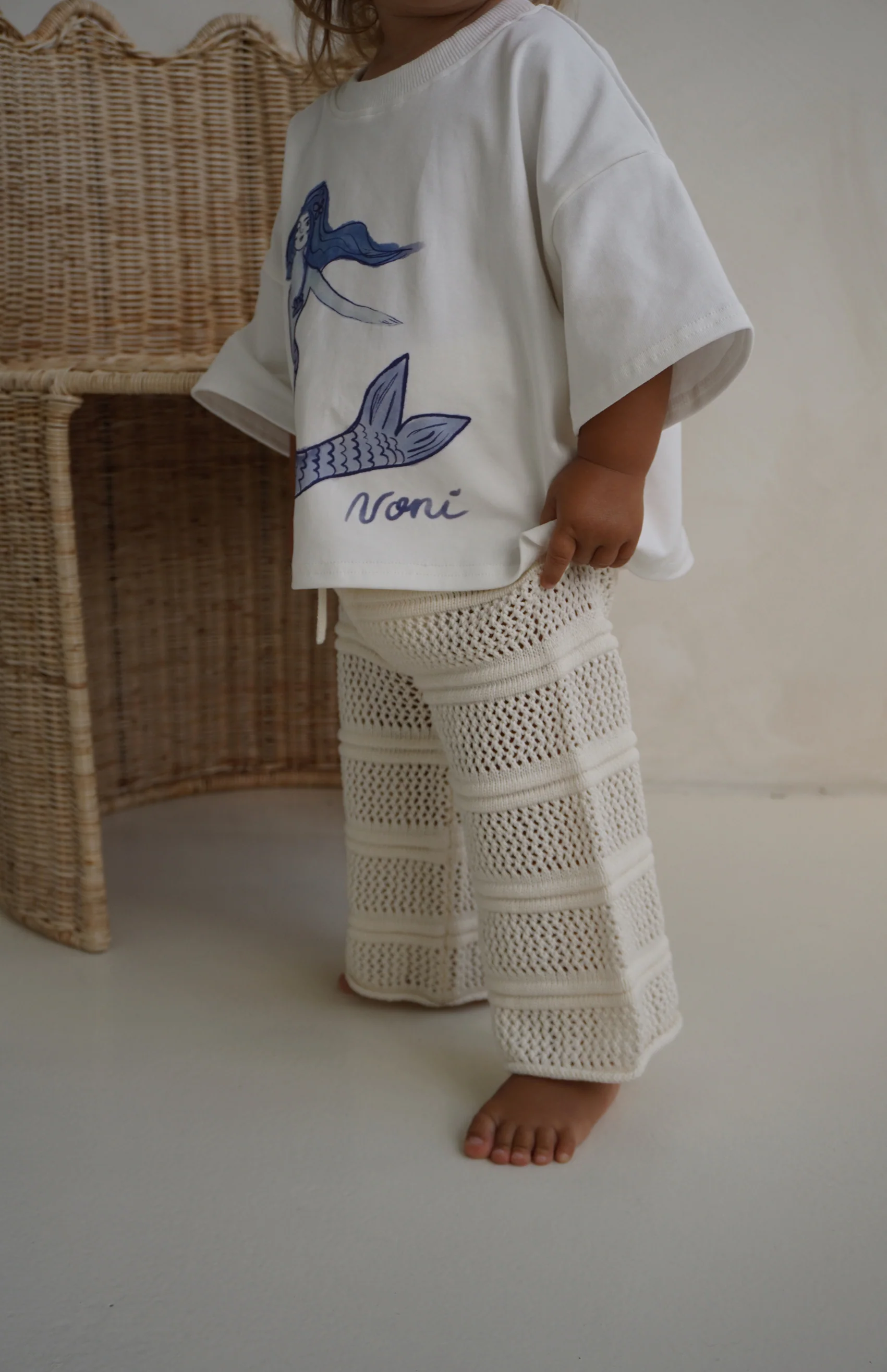 INDIA CROCHET PANT - CREAM - Image 7