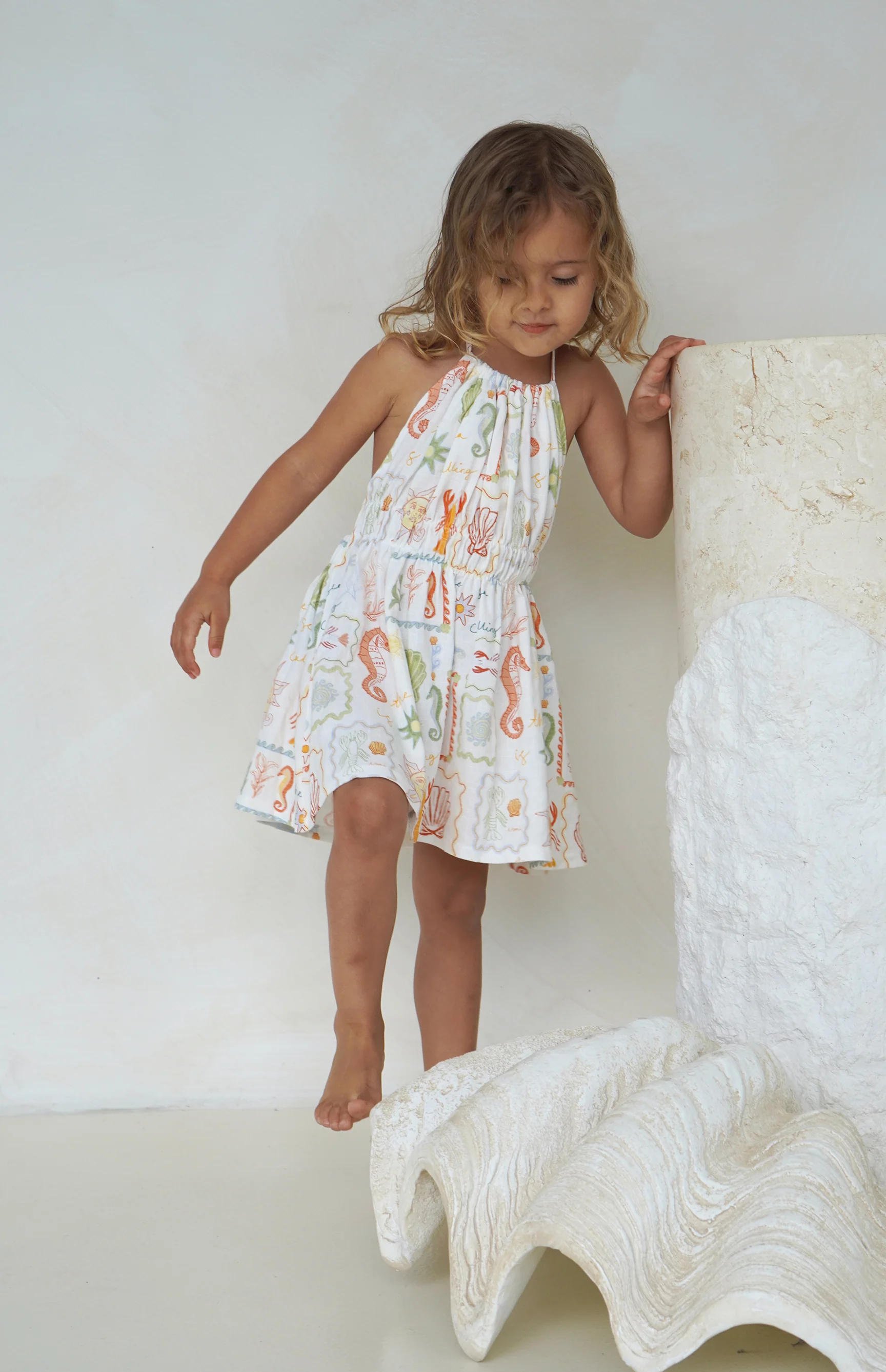 INDY DRESS - SEA IS CALLING MULTI - Image 4
