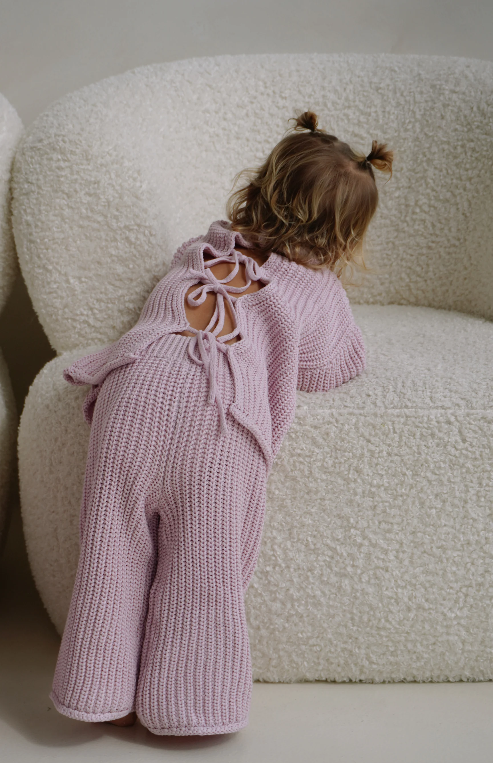JUNIE BACK TIE KNIT - PERIWINKLE - Image 3