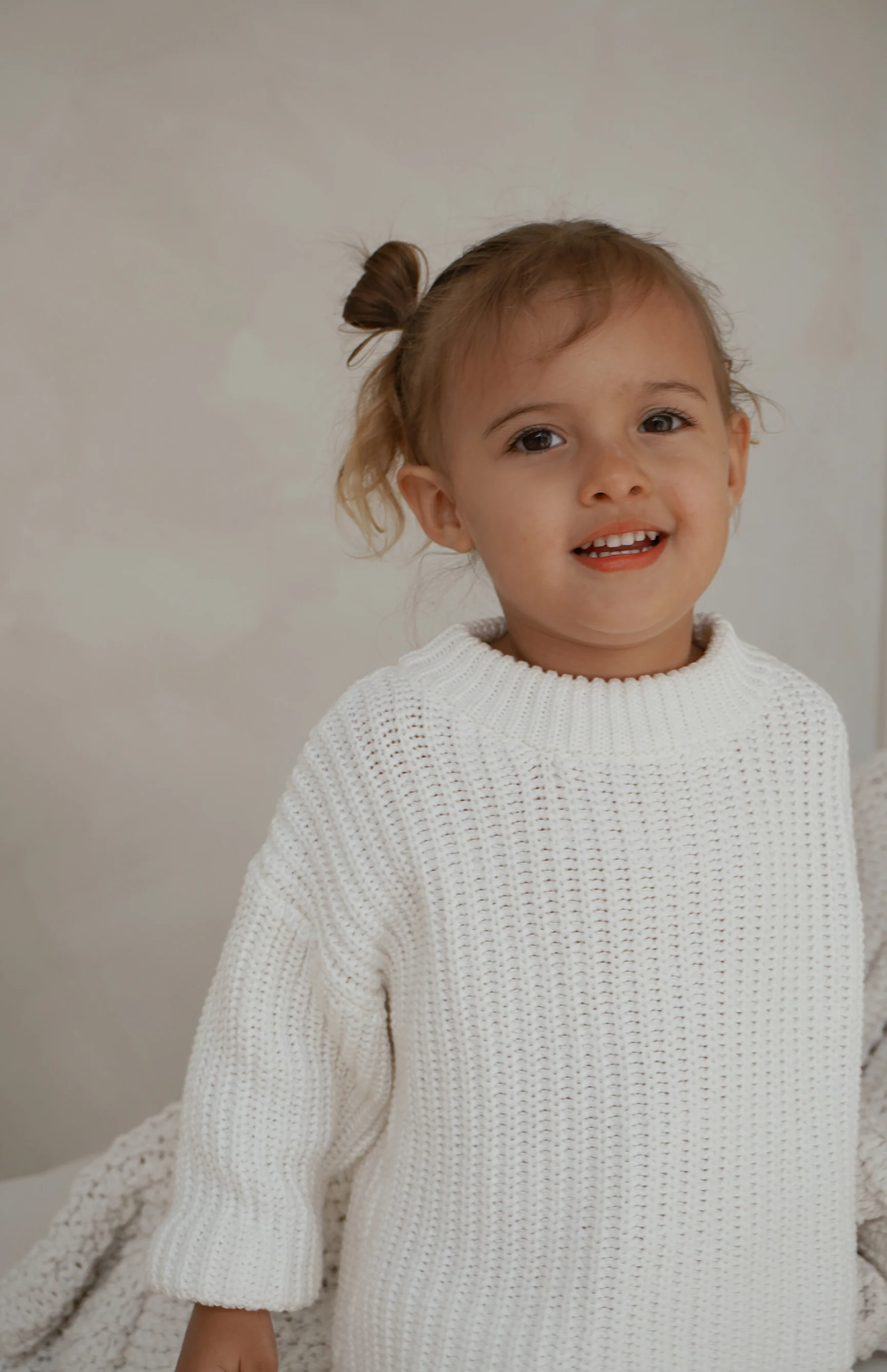 JUNIE BACK TIE KNIT - SNOW - Image 7