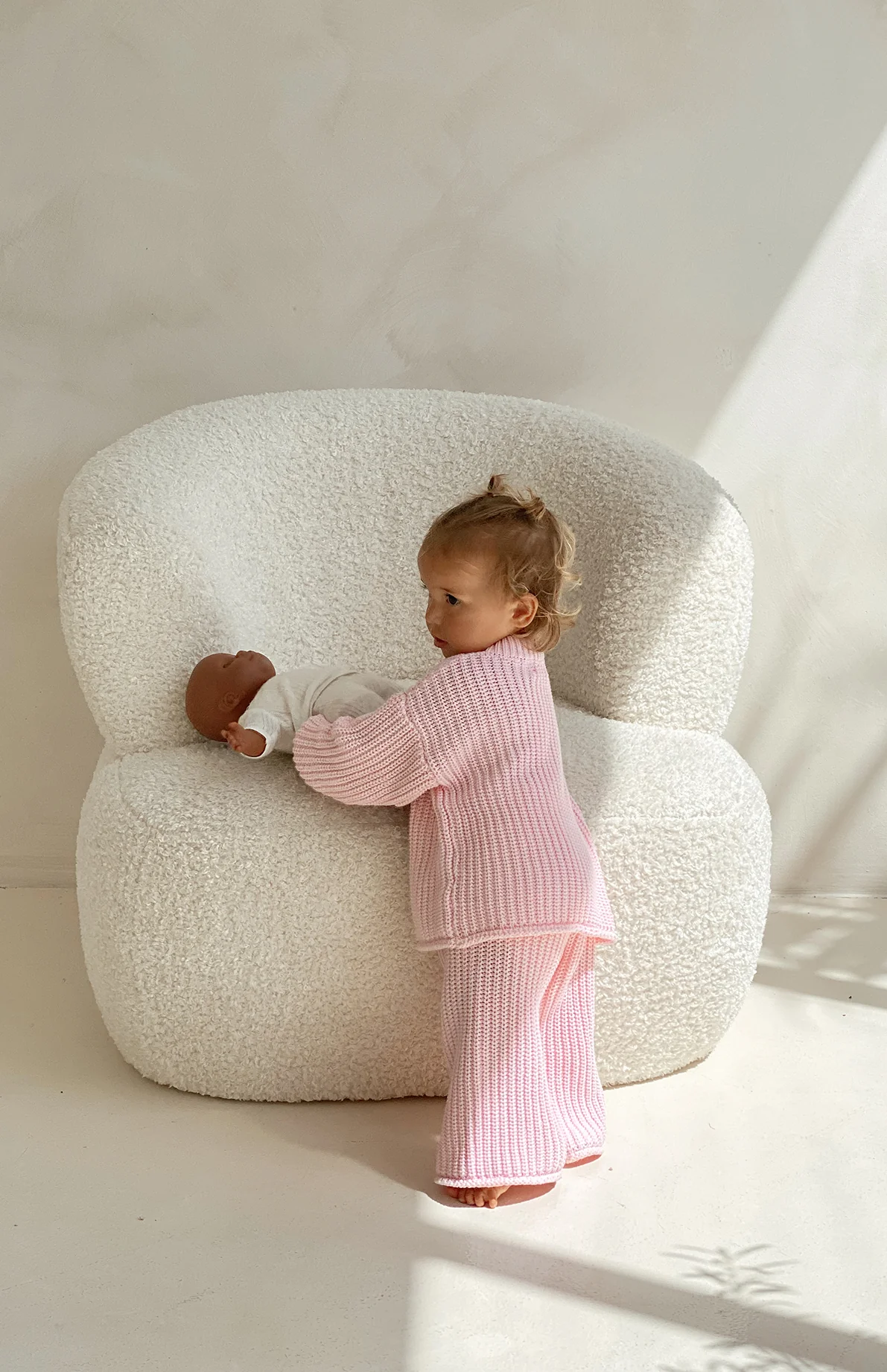 KNIT PANT - PINK - Image 4