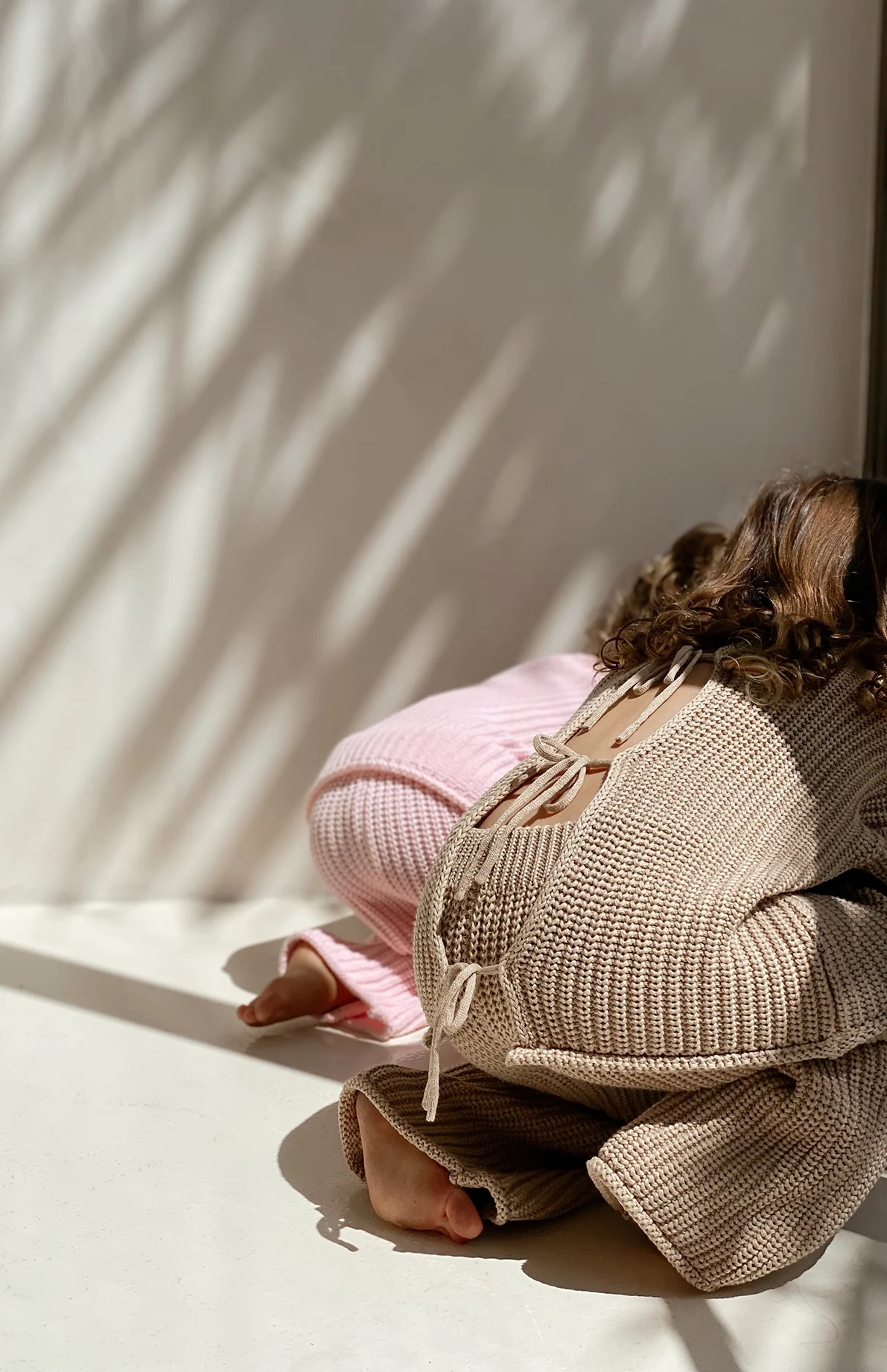KNIT PANT - SAND - Image 6
